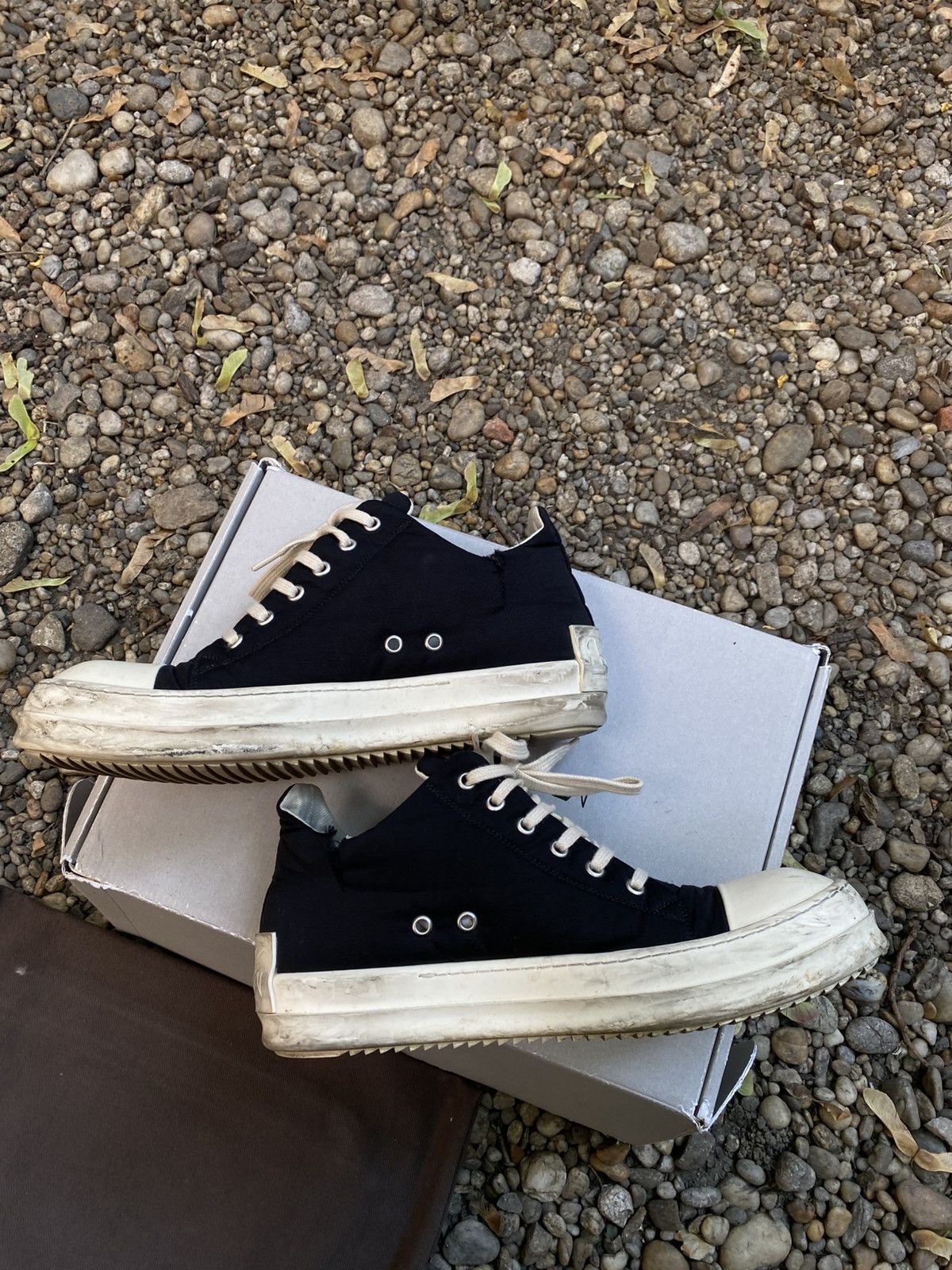 Rick Owens Drkshdw Rick Owens Drkshdw Down Ramones Size US 9 / EU 42 - 5 Thumbnail