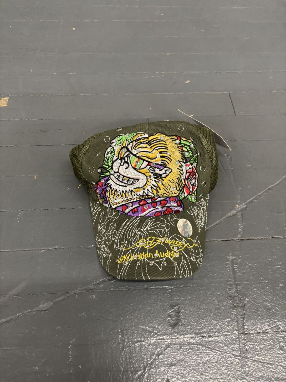 Affliction × Ed Hardy × Vintage Y2K Ed Hardy hat vintage Size ONE SIZE - 1 Thumbnail