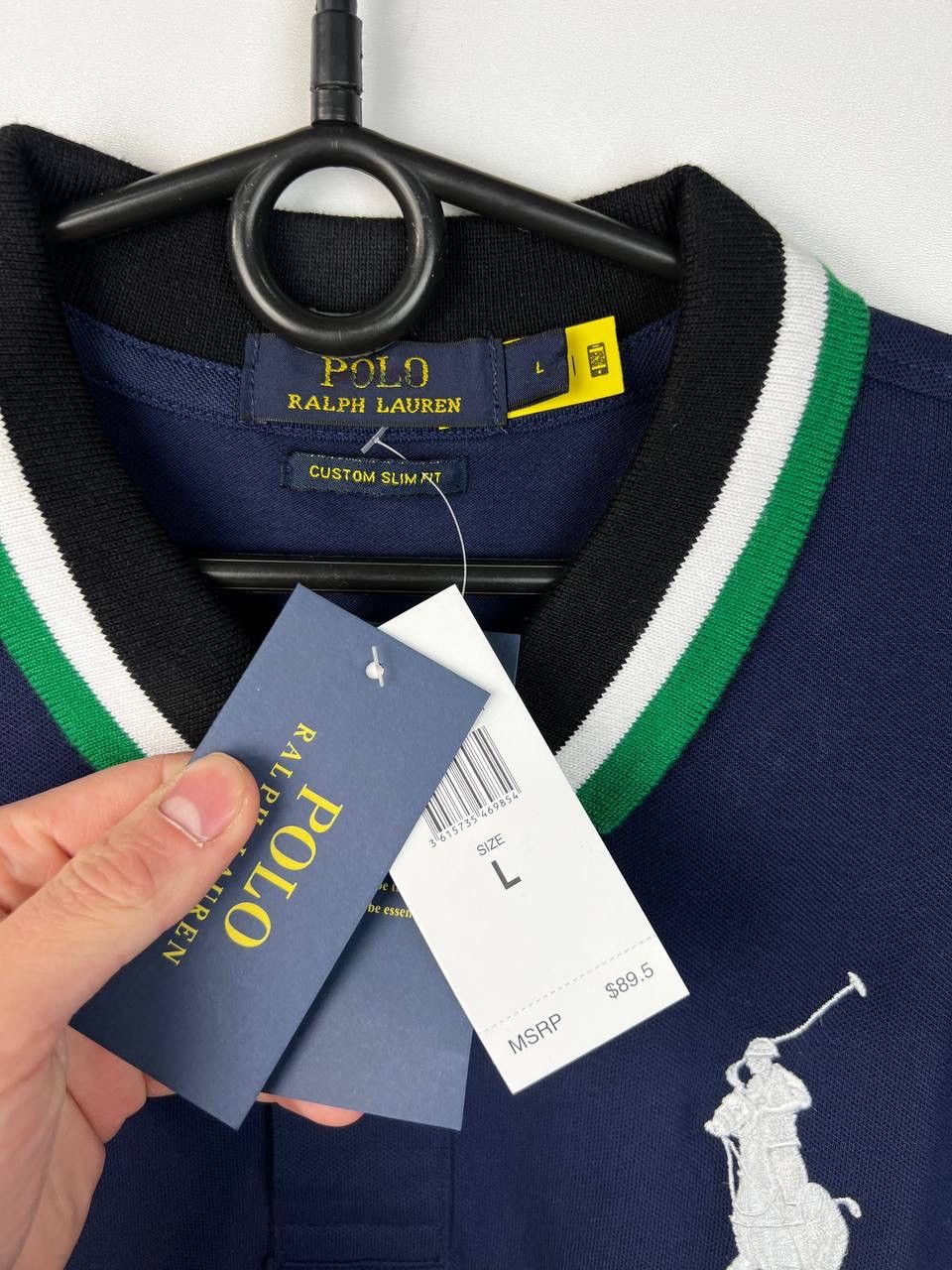 Vintage NEW Polo Ralph Lauren luxury polo t-shirts size L Size US L / EU 52-54 / 3 - 5 Thumbnail