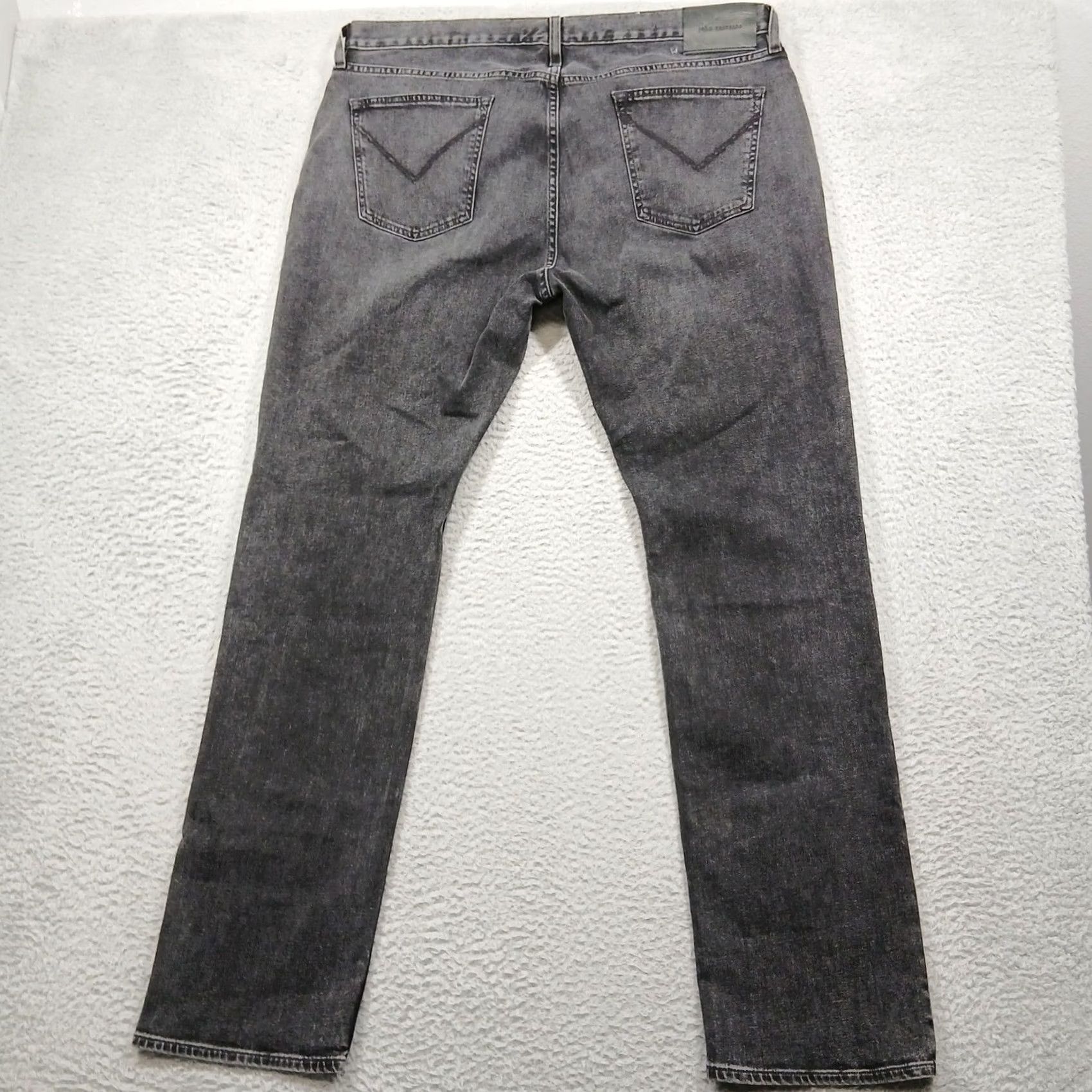 John Varvatos John Varvatos Jeans 38 Gray Black Wash JV701 Regular Fit Denim Shirt? Size US 38 / EU 54 - 3 Thumbnail