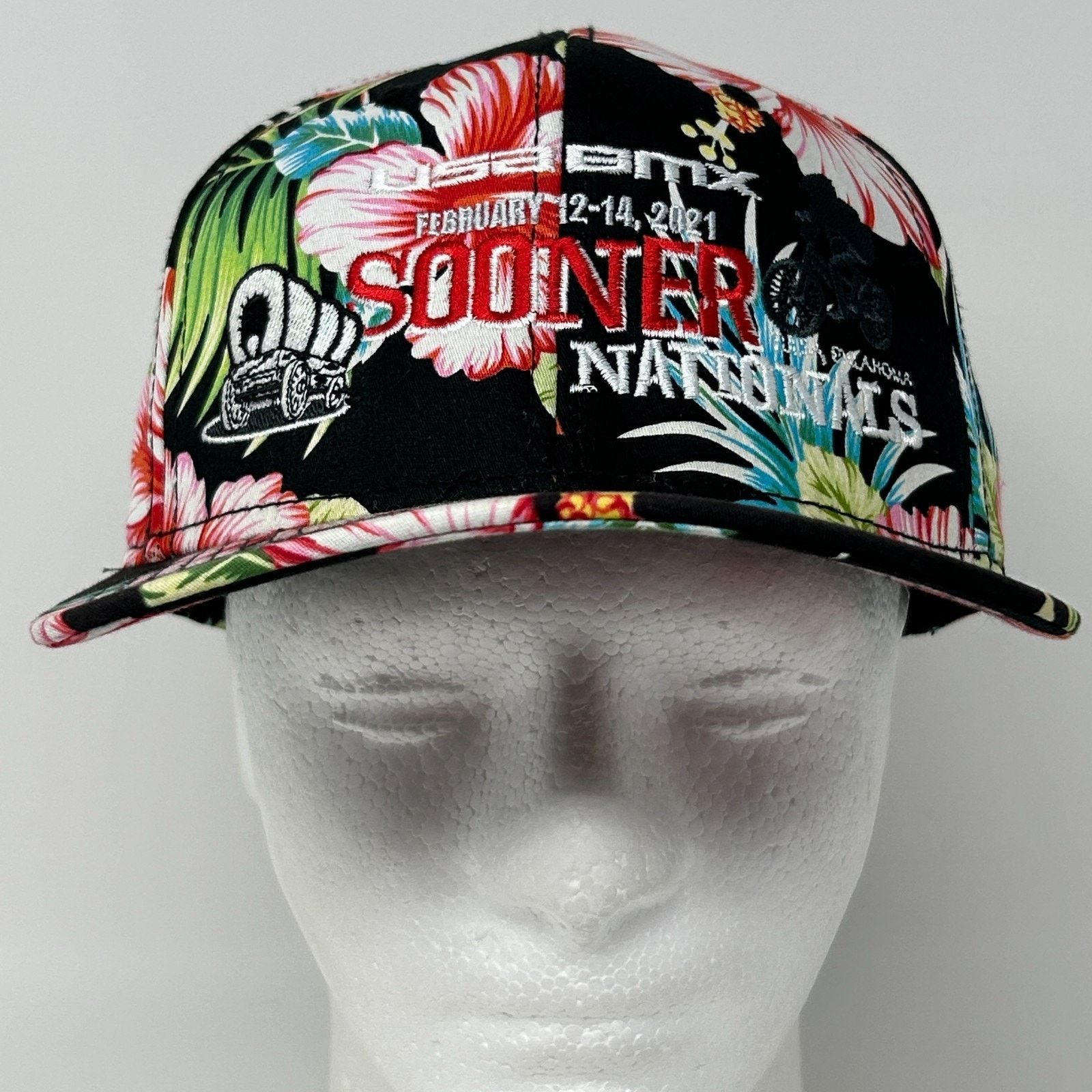 Otto USA BMX Sooner Nationals 2021 Hat Baseball Cap Bike Race Size ONE SIZE - 2 Thumbnail