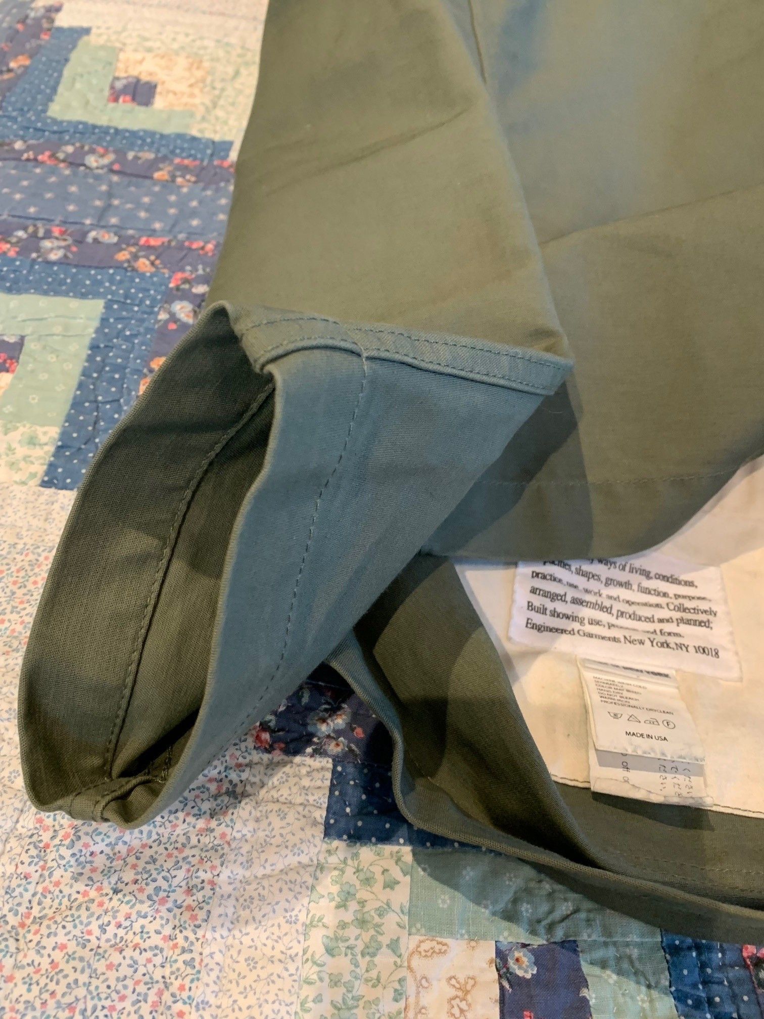 Engineered Garments EG Bedford Olive Sports Coat Size 40R - 8 Thumbnail