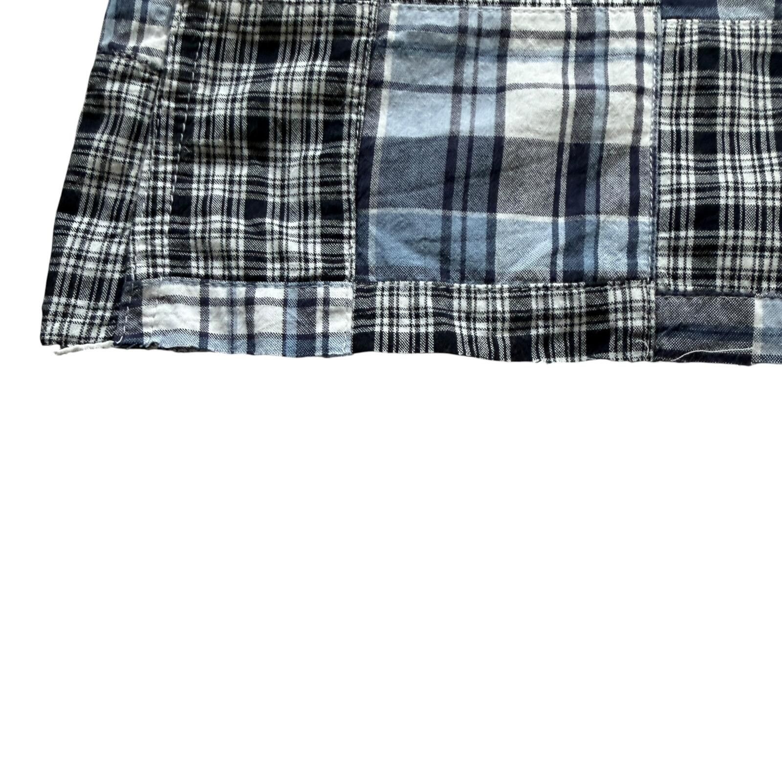 Other Old School Clothing Patchwork Button Up Shirt Cropped Boxy L Size US L / EU 52-54 / 3 - 5 Thumbnail