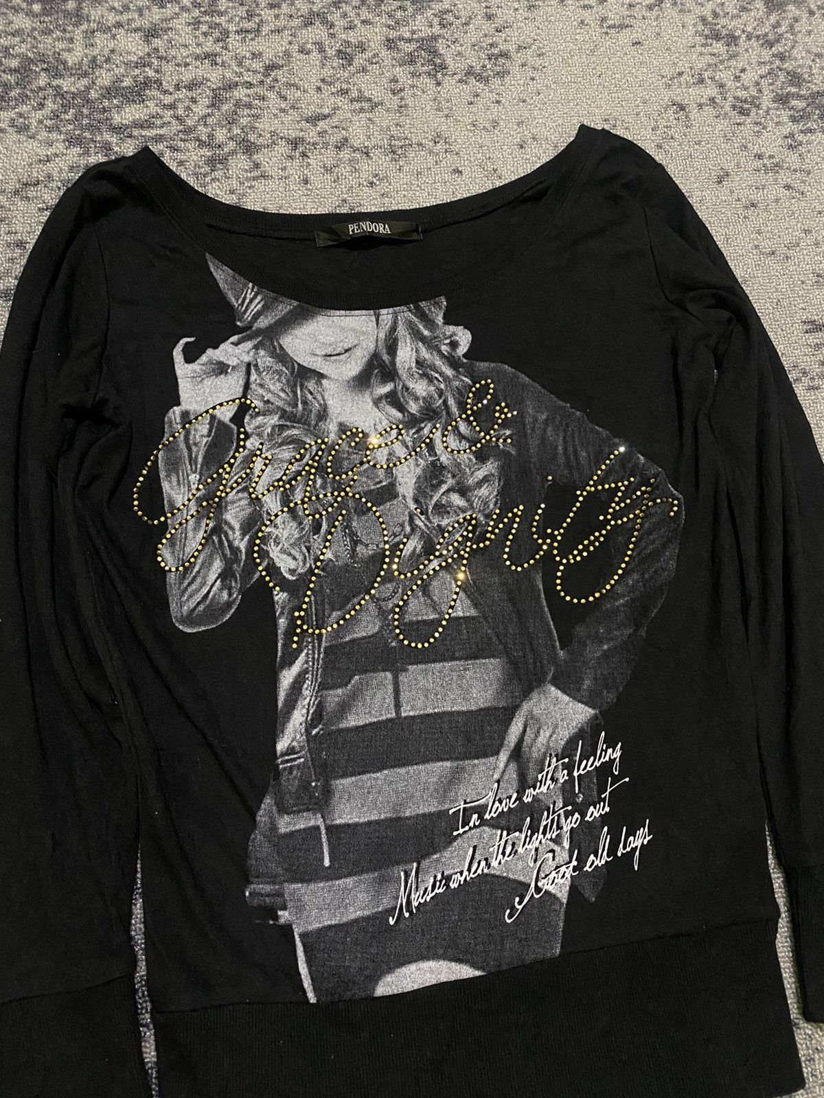 Hysteric Glamour × If Six Was Nine × Le Grande Bleu (L.G.B.) Y2k Pendora ifsixwasnine gothic longsleeve Size M / US 6-8 / IT 42-44 - 2 Thumbnail