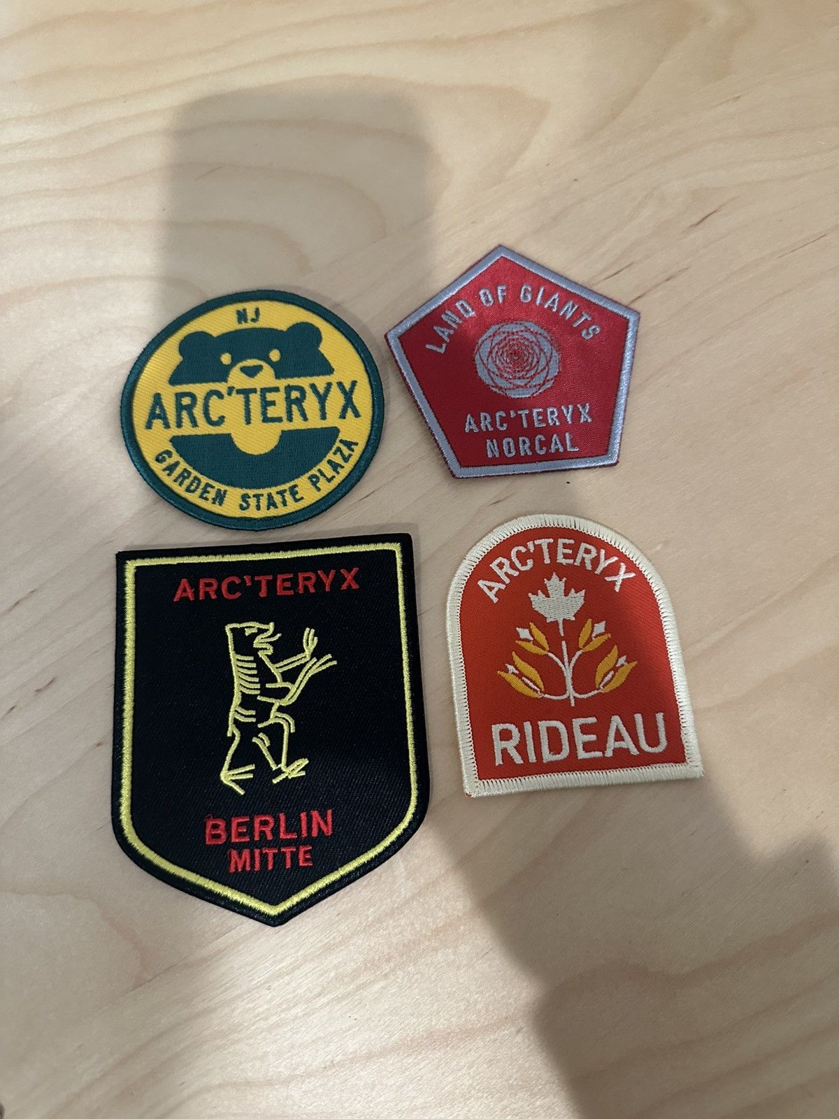 Arcteryx patches