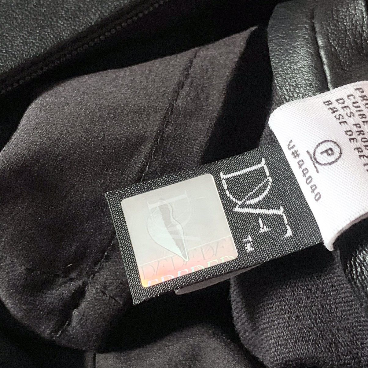 Diane von Furstenberg DVFnAll leather body dress $1100 retail Size M / US 6-8 / IT 42-44 - 13 Thumbnail