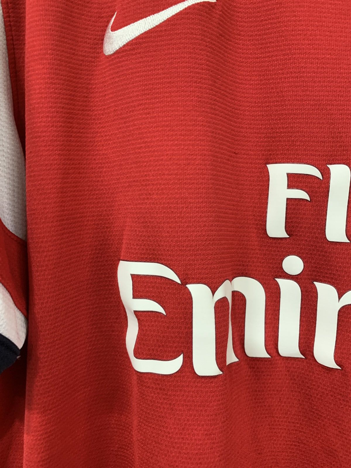 Nike Arsenal London Football Shirt Nike Soccer Jersey PODOLSKI Size US XL / EU 56 / 4 - 7 Thumbnail
