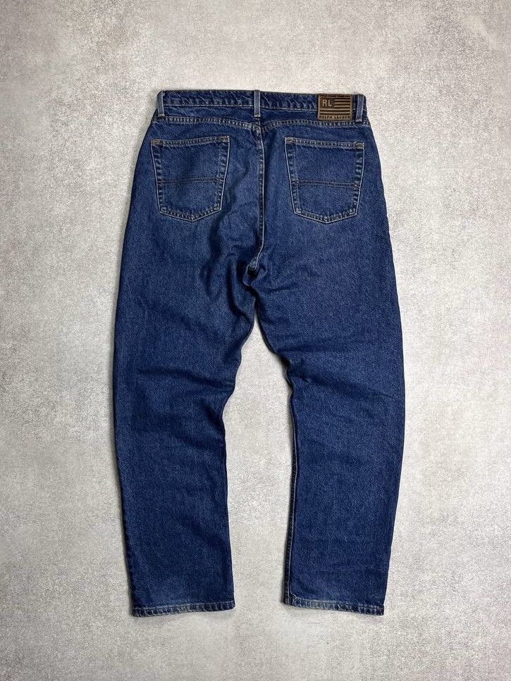 Polo Ralph Lauren Vintage Polo Ralph Lauren Baggy Archival Jeans 36x32 Size US 36 / EU 52 - 2 Thumbnail