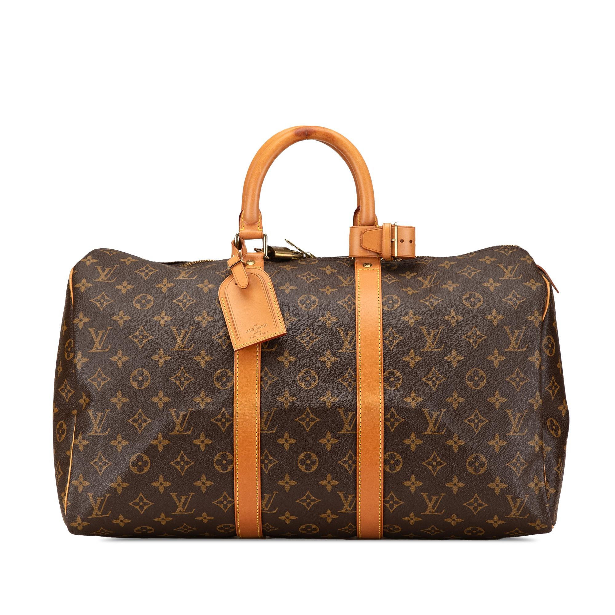 Louis Vuitton Louis Vuitton Monogram Keepall 45 Brown Size ONE SIZE - 1 Thumbnail