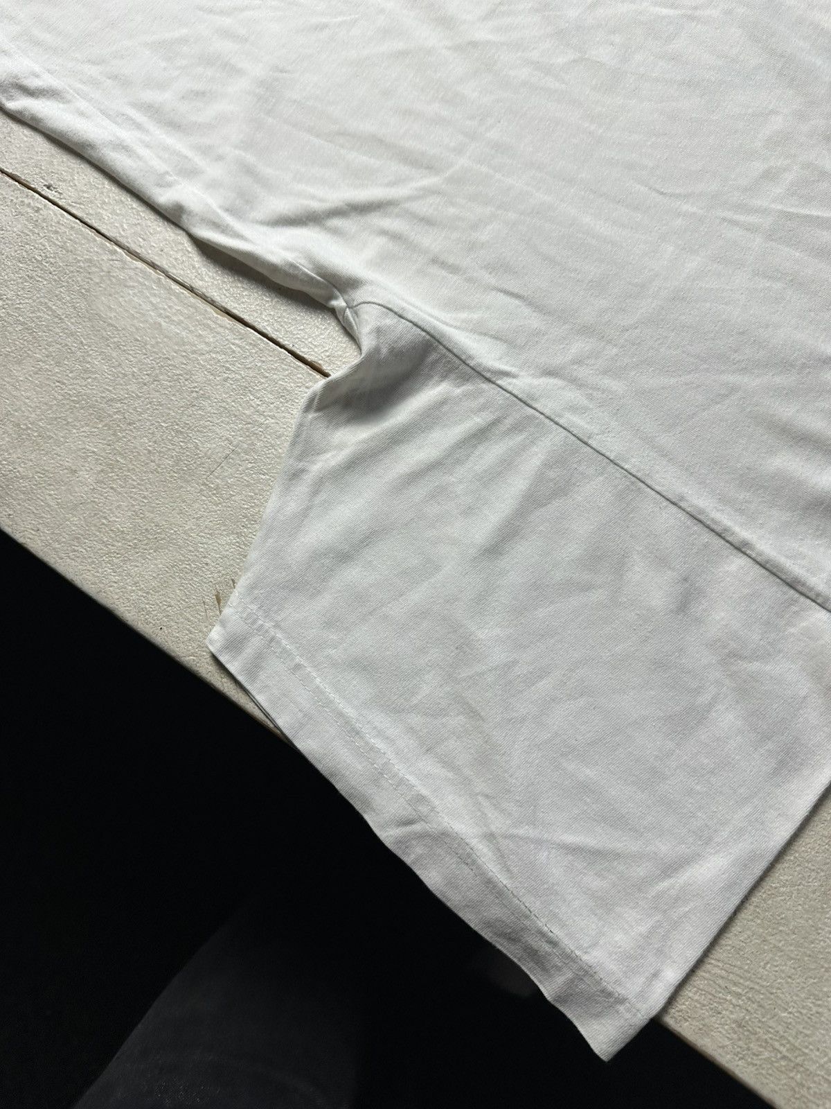 Other VNTG🚨 VOLKSWAGEN VW BIG LOGO WHITE MEN T-SHIRT XL Size US XL / EU 56 / 4 - 12 Thumbnail