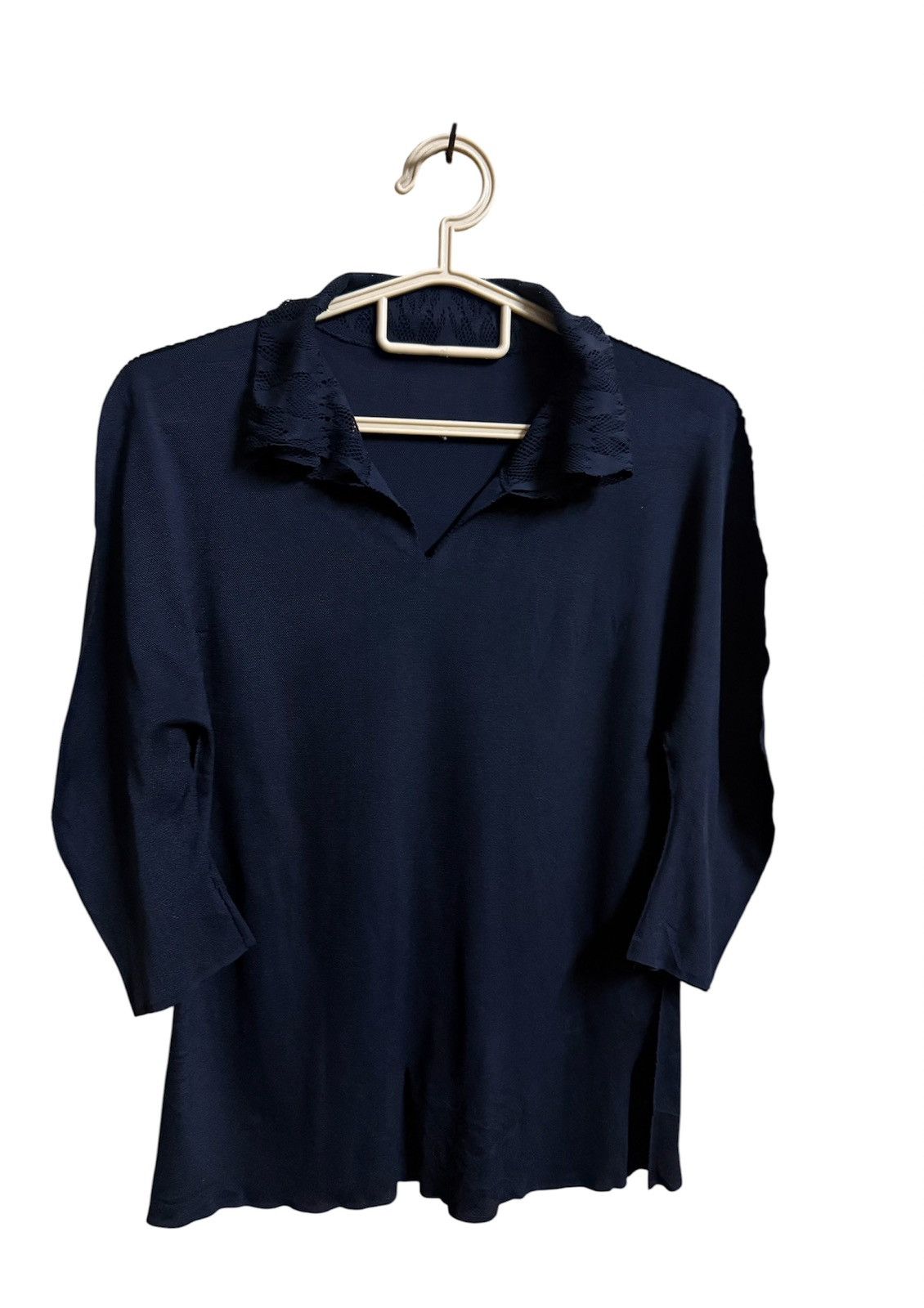 Pleats Please Issey Miyake Pleats Please Issey Miyake Polo Neck Classic Vintage 80s Size S / US 4 / IT 40 - 2 Thumbnail
