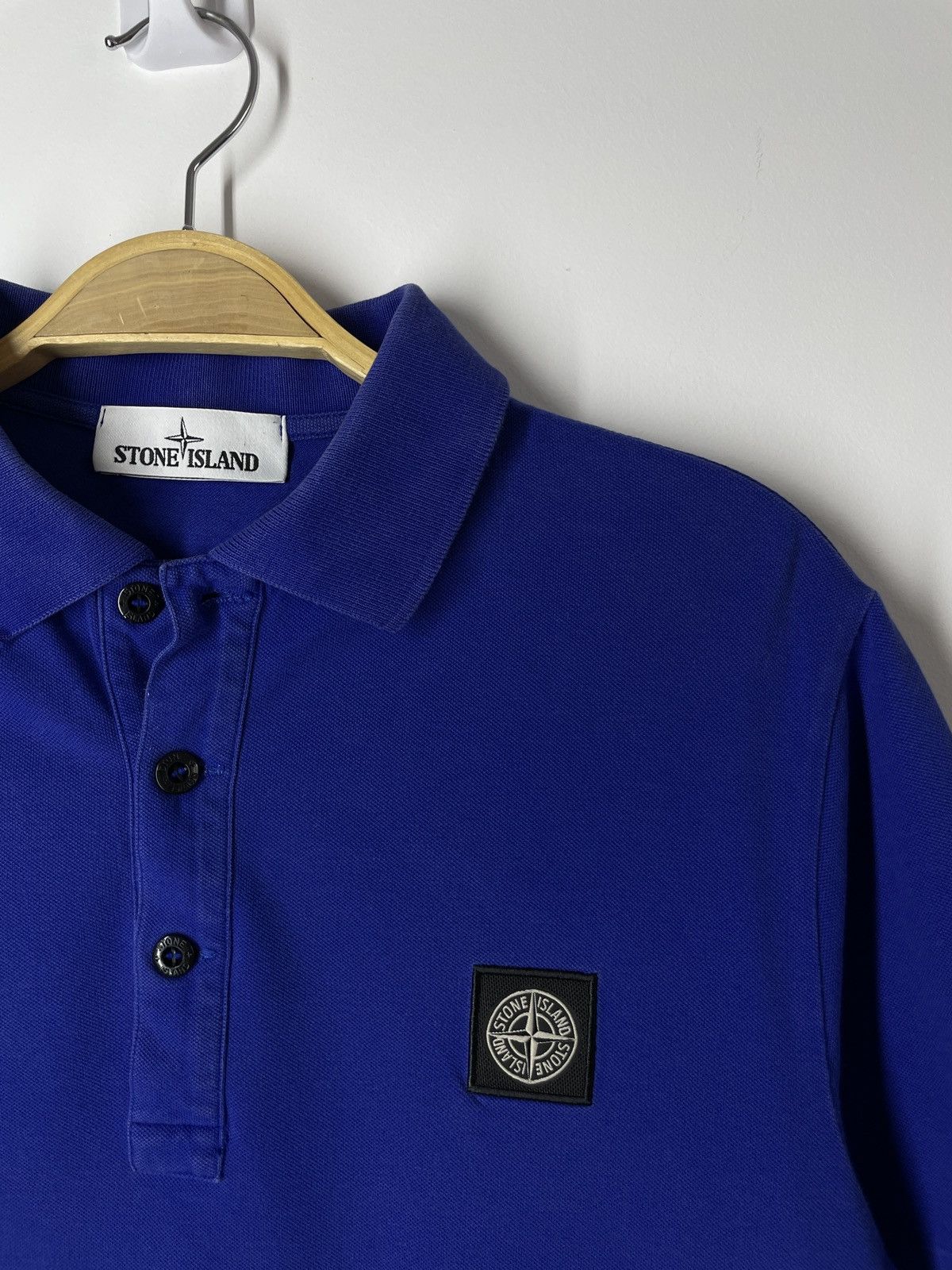 Stone Island Stone island Blue Polo patch program compass Size US M / EU 48-50 / 2 - 1 Thumbnail