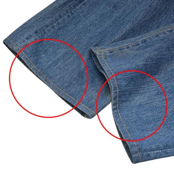 Yohji Yamamoto SPOTTED HORSE CRAFT YOHJI YAMAMOTO Repaired denim pants Size US 34 / EU 50 - 7 Thumbnail