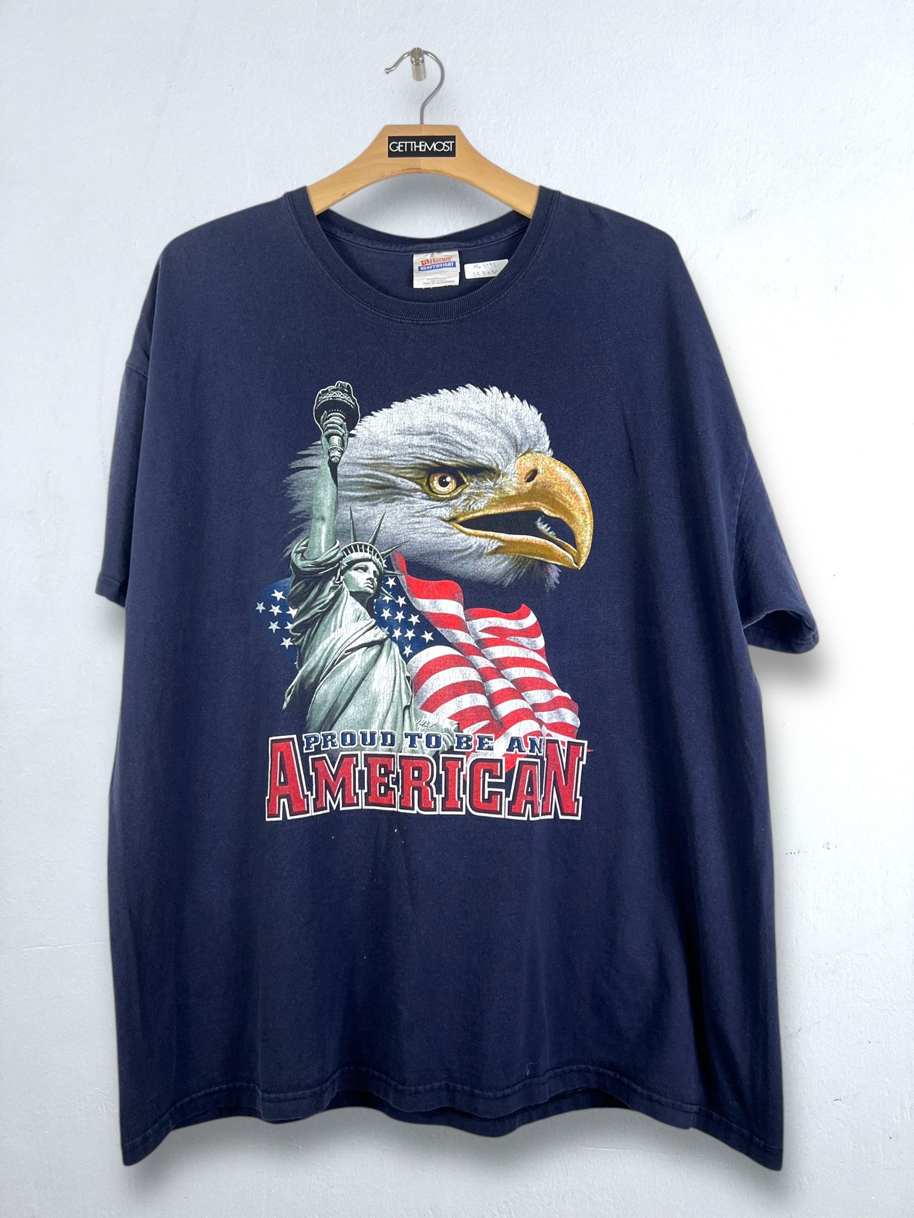 Vintage No.5172 Vintage American Eagle Graphic Tee (XXL) Size US XXL / EU 58 / 5 - 1 Thumbnail