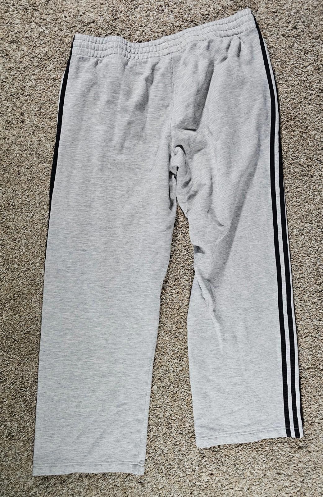Adidas Adidas Gray Mens Medium Sweatpants Size US 32 / EU 48 - 7 Thumbnail