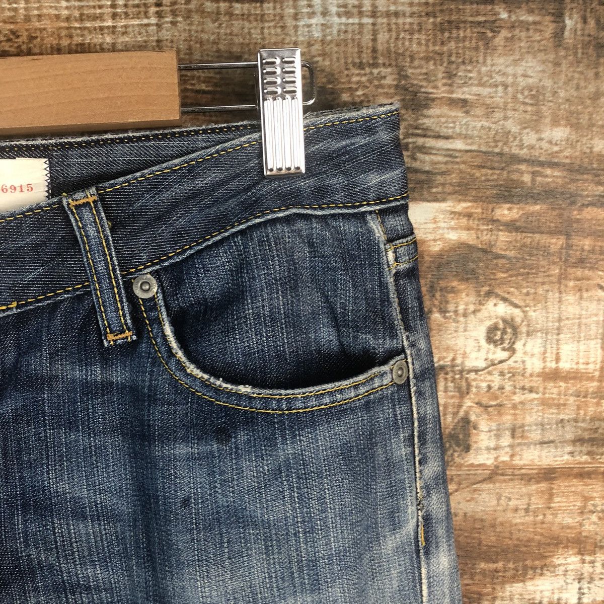 Paper Denim & Cloth DL Paper Denim & Cloth Blue Denim Pants #C256 Size US 27 - 8 Thumbnail