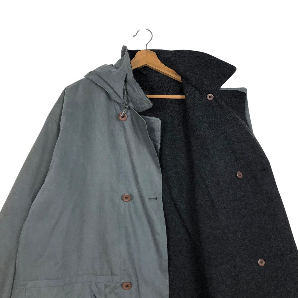 Japanese Brand 🔥RICH GREY VINTAGE CHORE WORK JACKET ALLERGI ISSEY MIYAKE Size US L / EU 52-54 / 3 - 14 Thumbnail