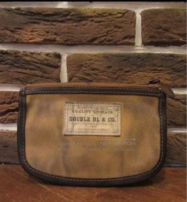 RRL Ralph Lauren RRL Vintage Military Canvas Wallet. Size ONE SIZE - 2 Thumbnail