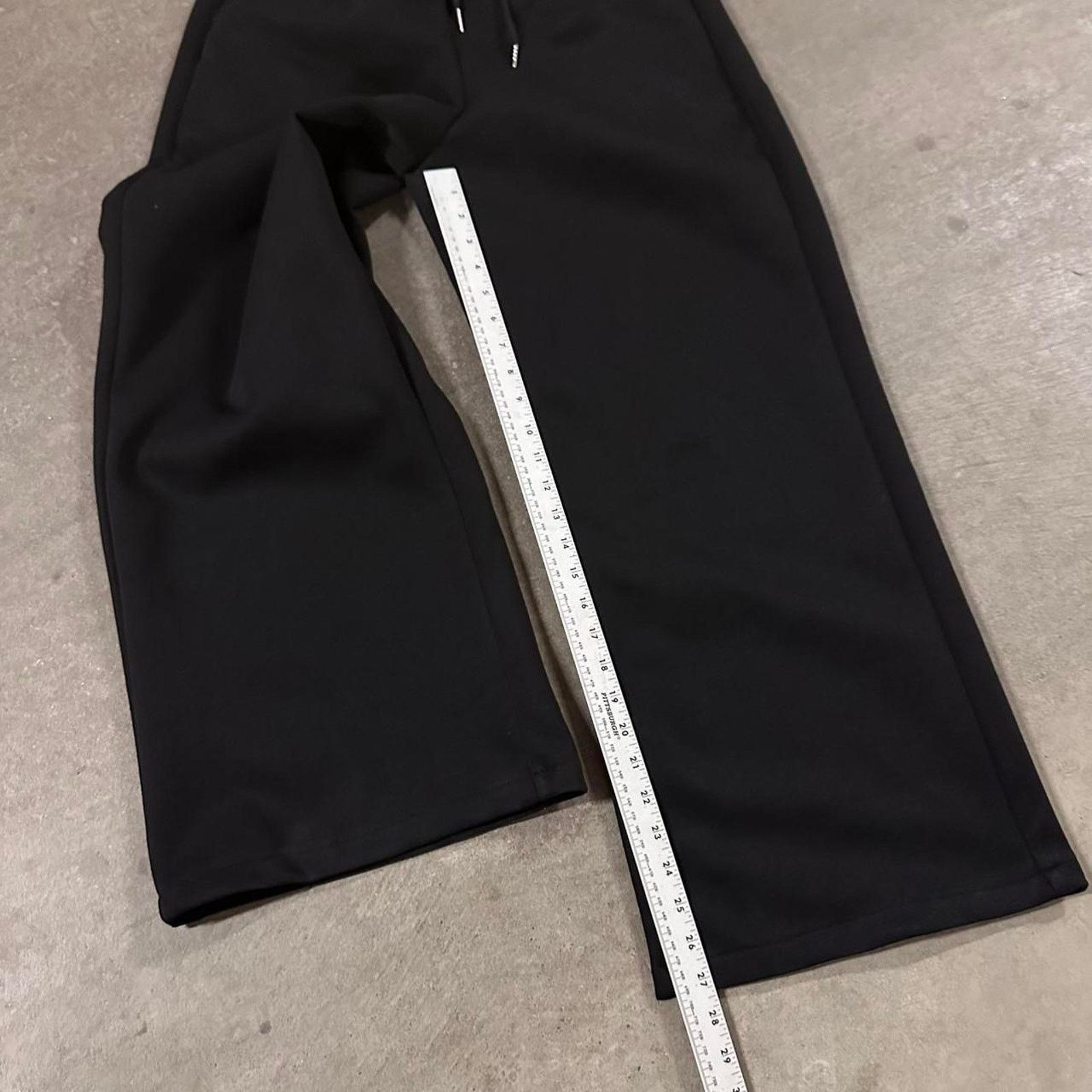 Other Baggy black wide leg essential WMNS Size 28" / US 6 / IT 42 - 6 Thumbnail