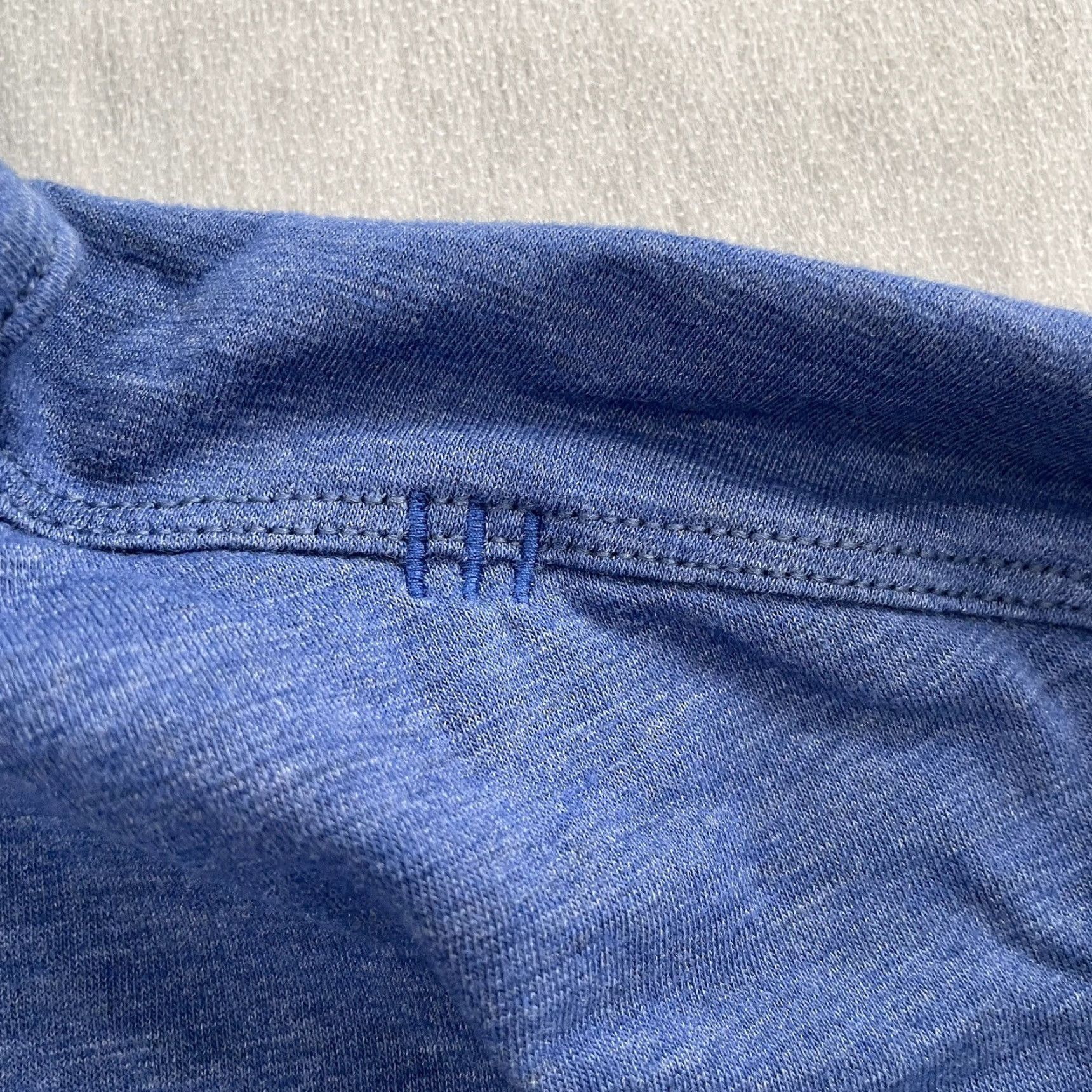 Lululemon Lululemon Tech Polo Shirt Adult Small Blue Short Sleeve Active Mens Athleisure Size US S / EU 44-46 / 1 - 4 Thumbnail
