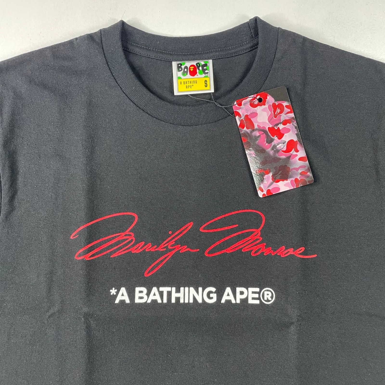 Bape Bape x Marilyn Monroe Rare Camo Tee Size US S / EU 44-46 / 1 - 6 Thumbnail