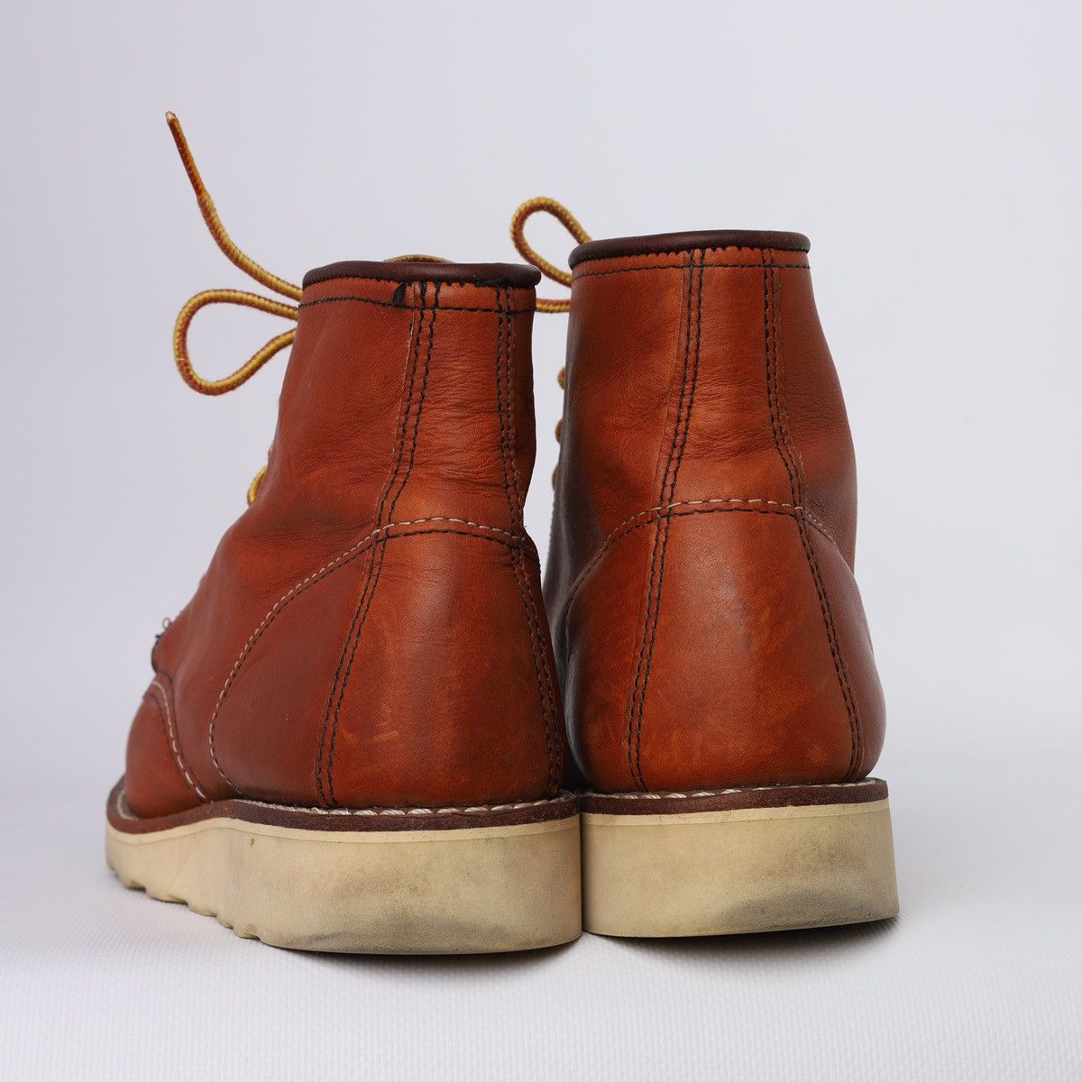 Red Wing Red Wing Leather Boots Made in USA Moc Shoes Size US 7 / IT 37 - 11 Thumbnail