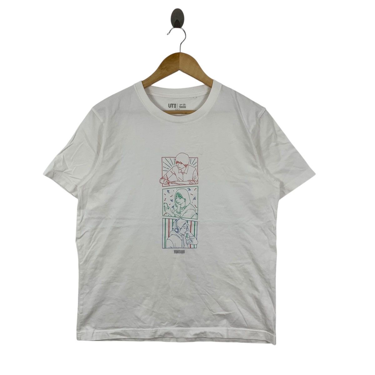 Anime UNIQLO x YOASOBI JAPAN Duo Ayase Ikura Anime Tee Shirt Top Size L / US 10 / IT 46 - 4 Thumbnail