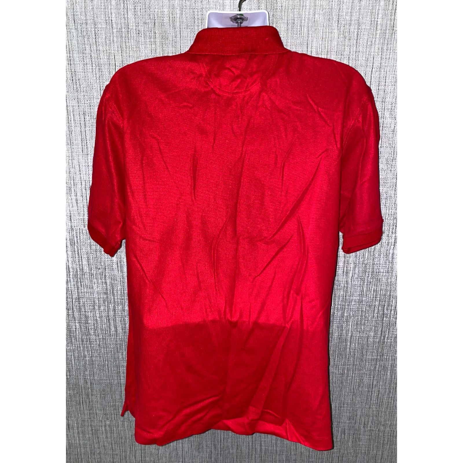 Lyle & Scott Lyle & Scott Mens Polo Shirt Golf Red Size L 2-Ply Double Mercerised Shirt Mens Red Golf Polo Lyle & Scott Size US L / EU 52-54 / 3 - 5 Thumbnail