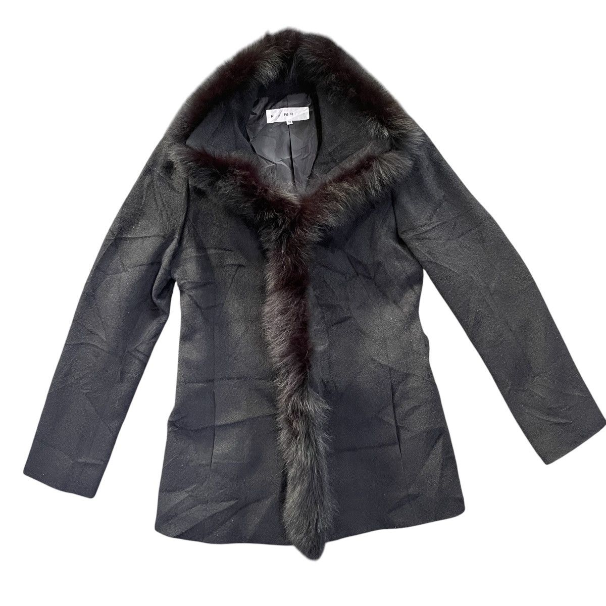 Comme Des Fuck Down × Japanese Brand Vintage Real 100% Fur Faux Fox Coat Size S / US 4 / IT 40 - 1 Thumbnail