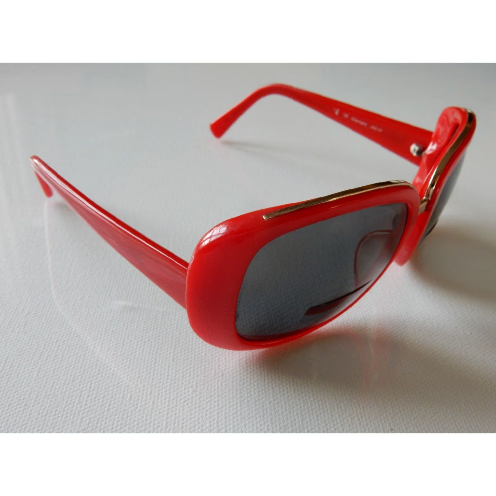 Vintage VINTAGE Kate Spade Sunglasses Frames Only Women 58 Red Prescription Small Scratches Size ONE SIZE - 3 Thumbnail