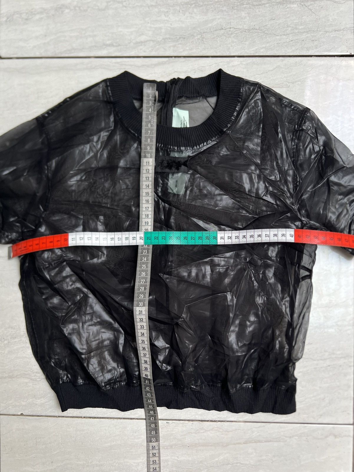 Off-White Off White Main Label Mesh T-shirt Size S / US 4 / IT 40 - 7 Thumbnail