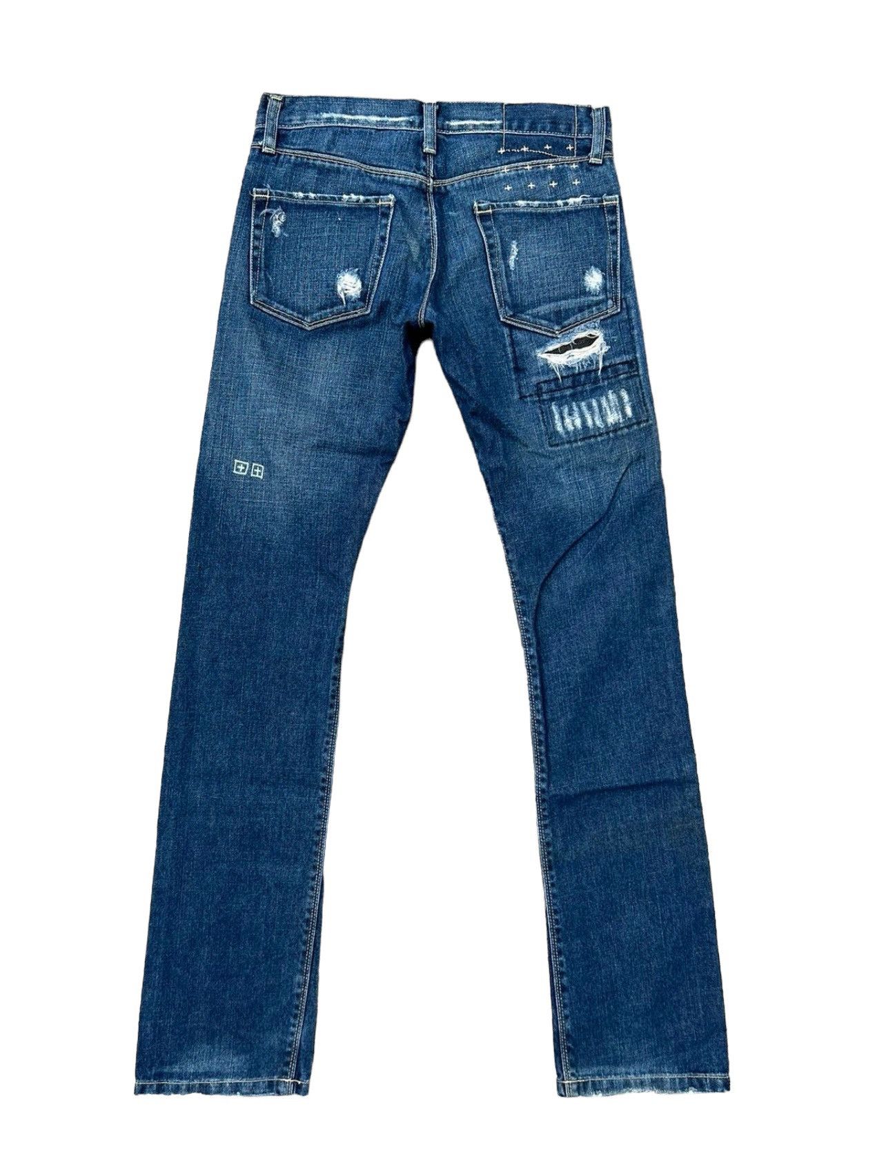 Ksubi Tsubi Australia Super Ruin Canyon Scooter Denim Jeans Size US 27 - 2 Thumbnail