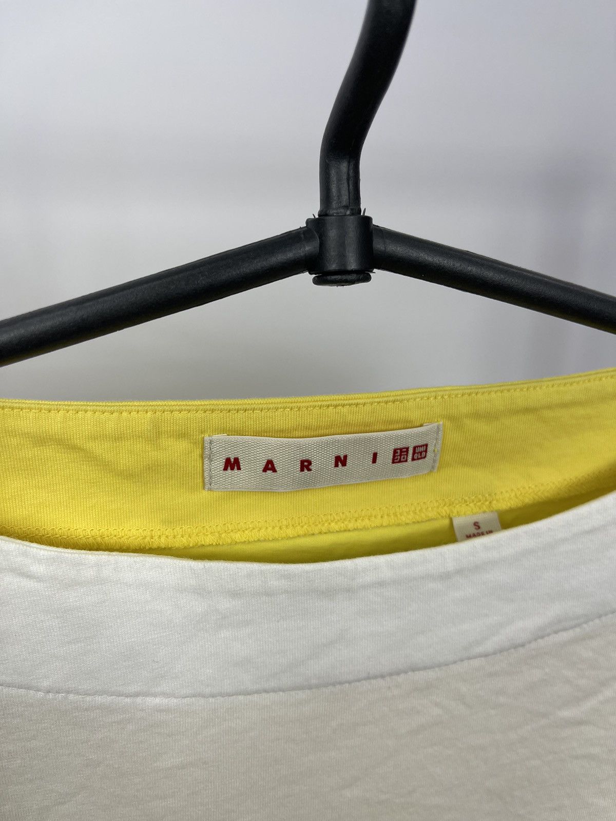 Marni × Uniqlo UNIQLO×MARNI T-shirt Floral pattern Yellow size S JAPAN Size S / US 4 / IT 40 - 4 Thumbnail