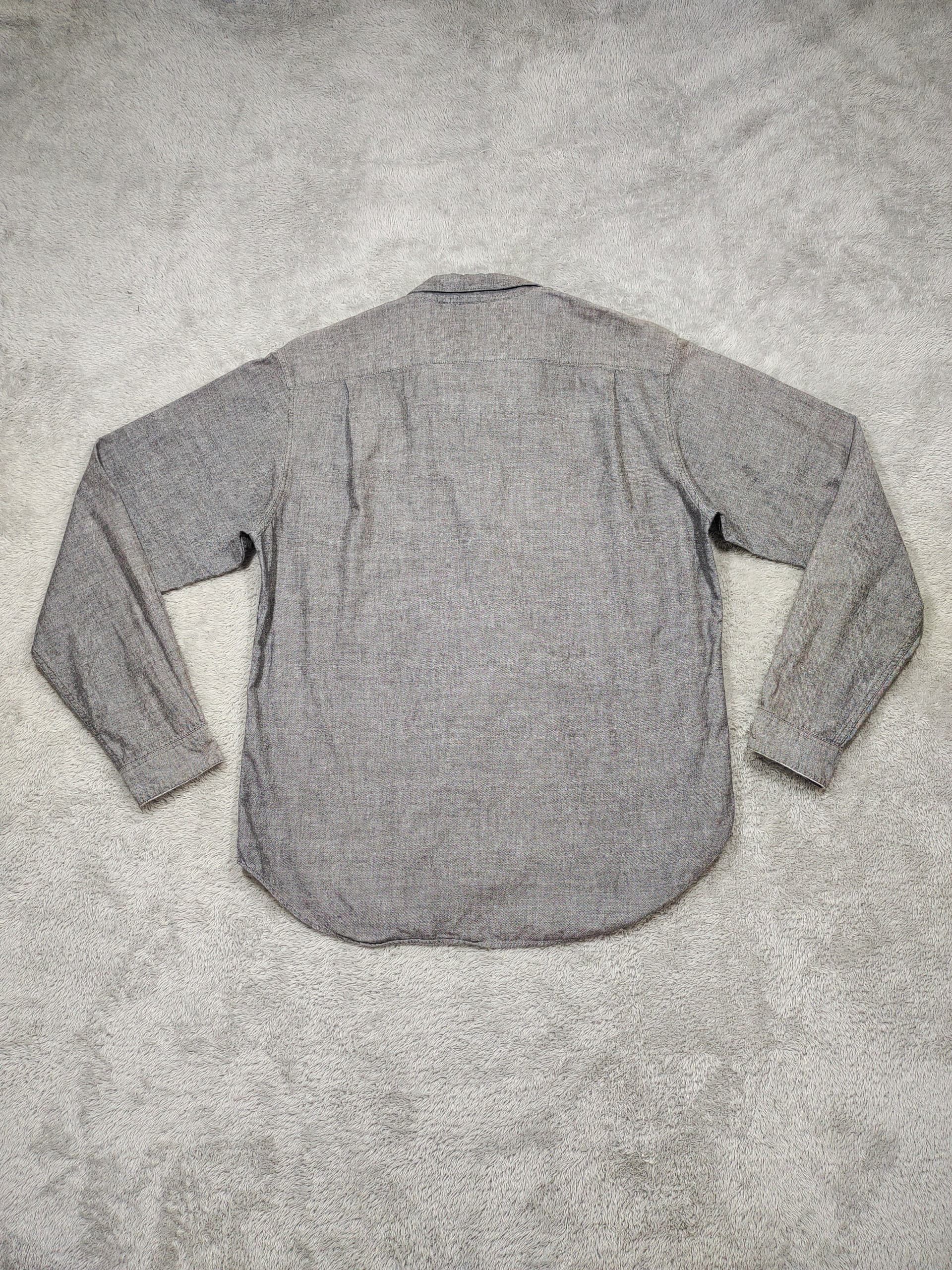 Margaret Howell MARGARET HOWELL BUTTON UP LONG SLEEVE DENIM SHIRT Size US S / EU 44-46 / 1 - 2 Thumbnail