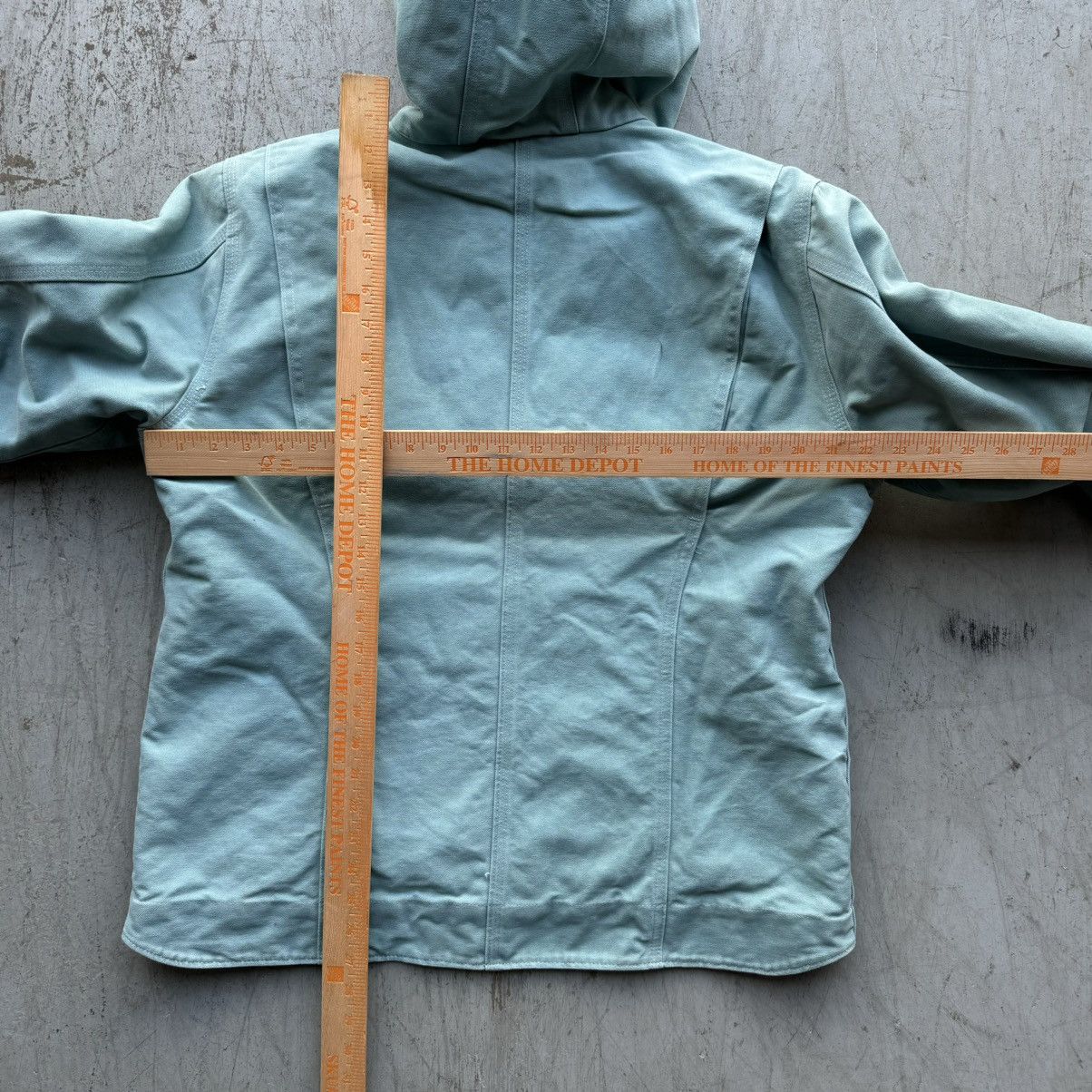 Carhartt × Vintage Carhartt Mint Pistachio Faded Distressed Jacket Hooded Size US L / EU 52-54 / 3 - 5 Thumbnail