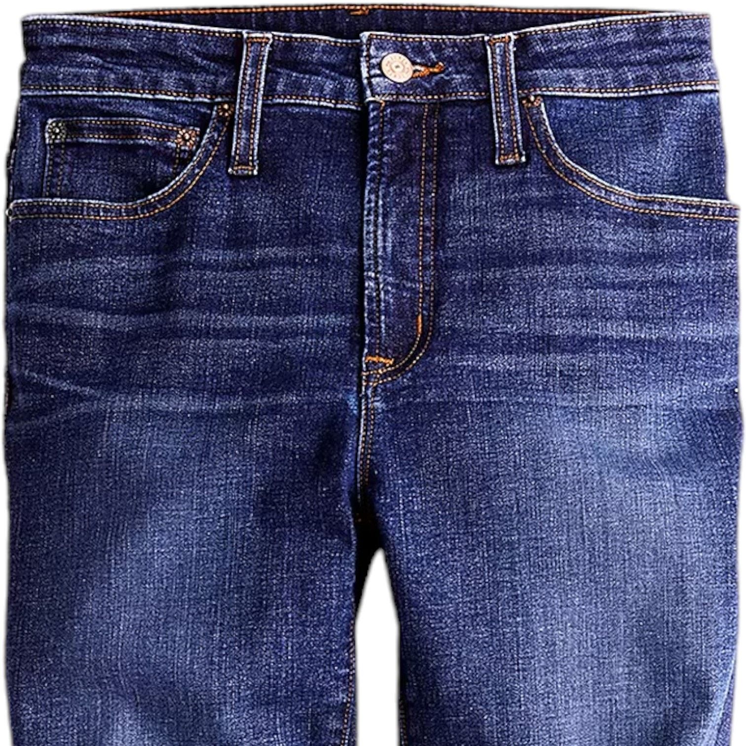 J.Crew J.CREW Dry Den Blue Wash Curvy Toothpick Jeans, US24 Size 24" / US 00 / IT 34 - 3 Thumbnail