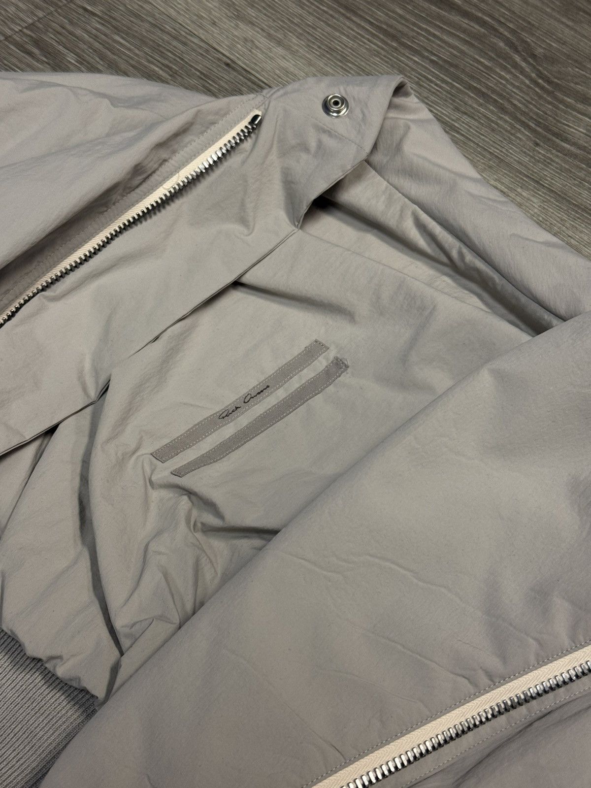 Rick Owens 2025 MainLine Rick Owens cropped womens jacket Size M / US 6-8 / IT 42-44 - 3 Thumbnail