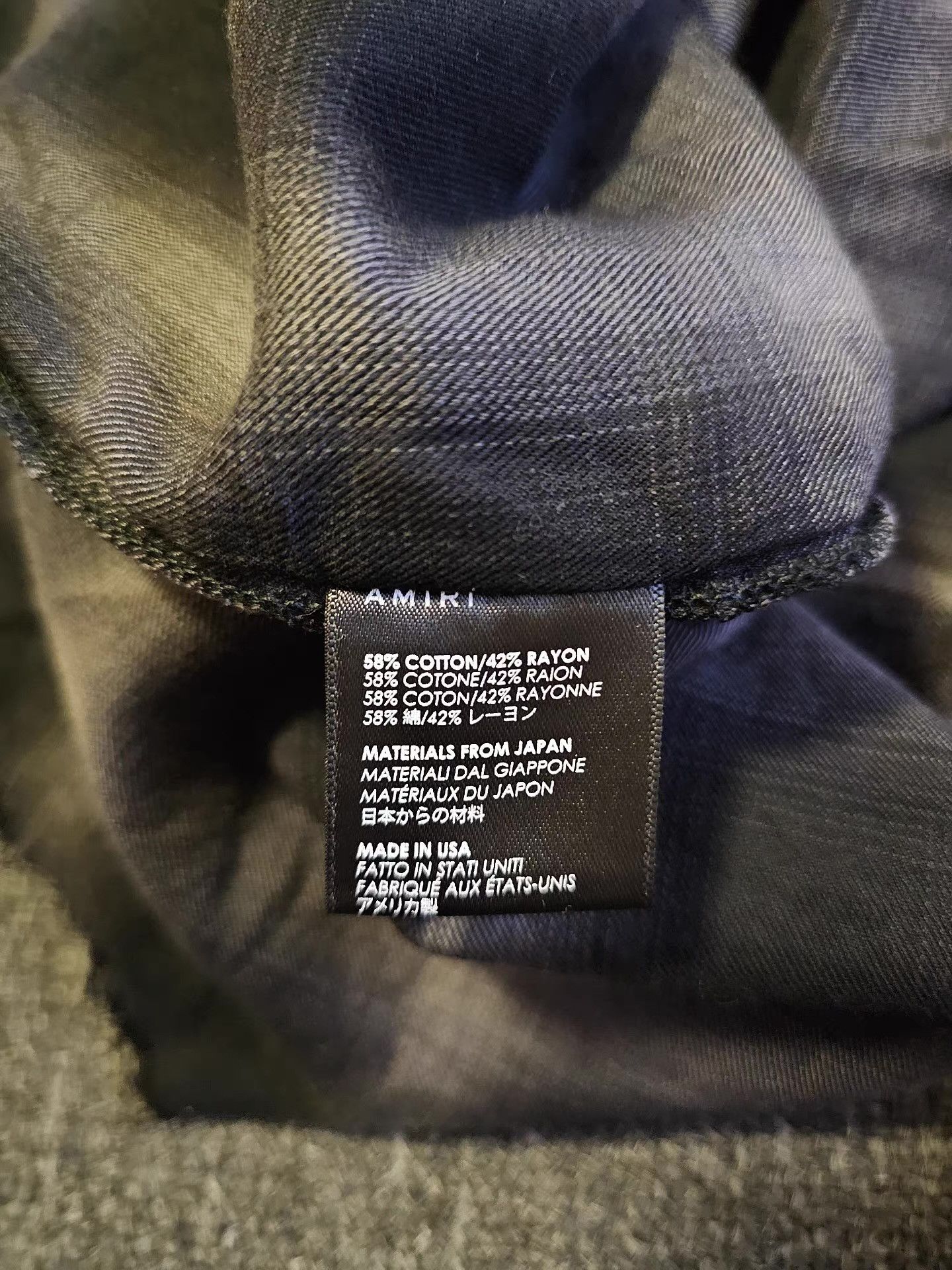 Amiri Amiri Flannel Shirt Size US M / EU 48-50 / 2 - 6 Thumbnail