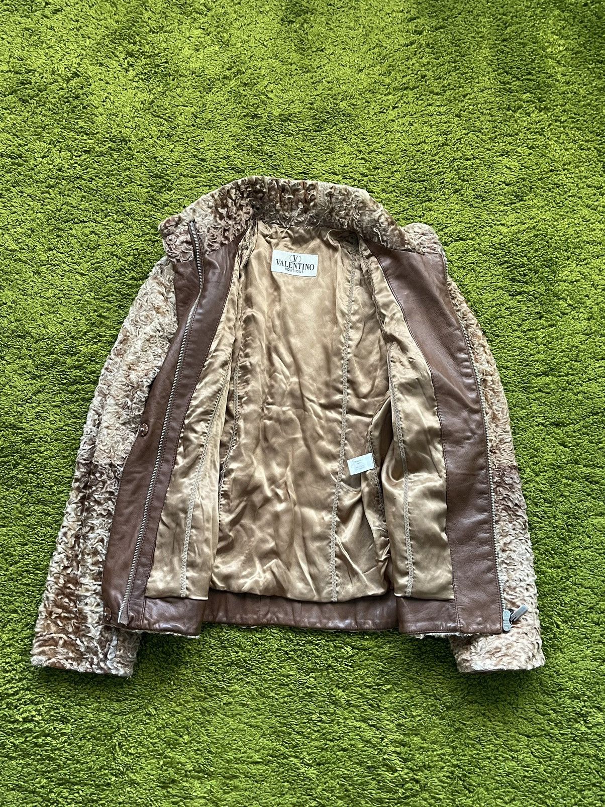 Valentino Valentino Boutique Persian lamb karakul real fur jacket Size S / US 4 / IT 40 - 9 Thumbnail