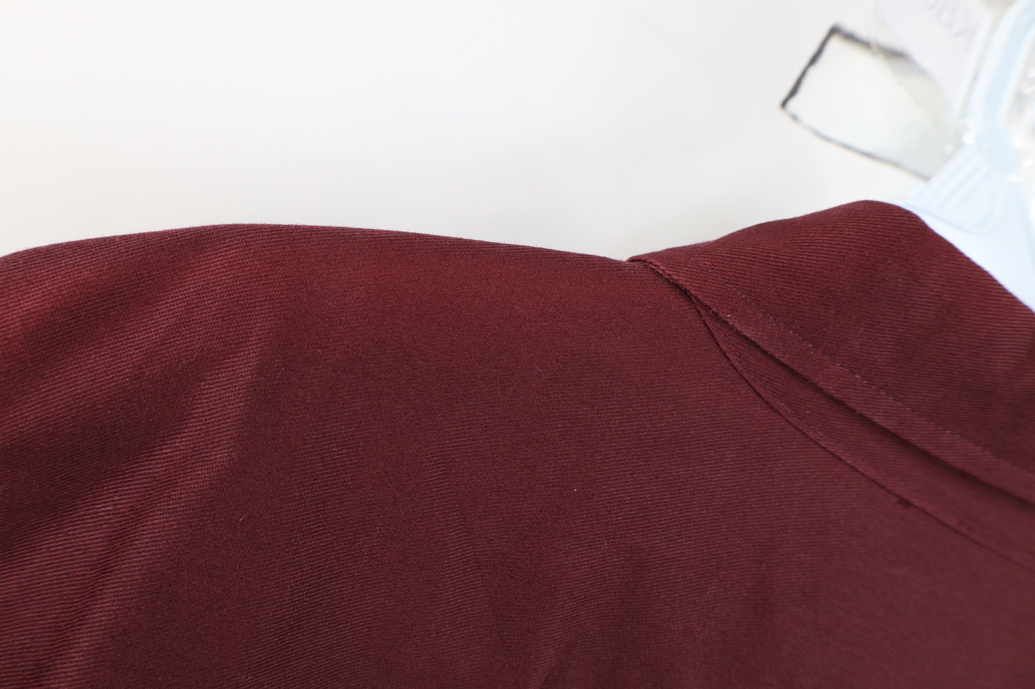 Wrangler Vintage 90s Wrangler Cowboy Snap Button Shirt Burgundy Size US XL / EU 56 / 4 - 9 Thumbnail