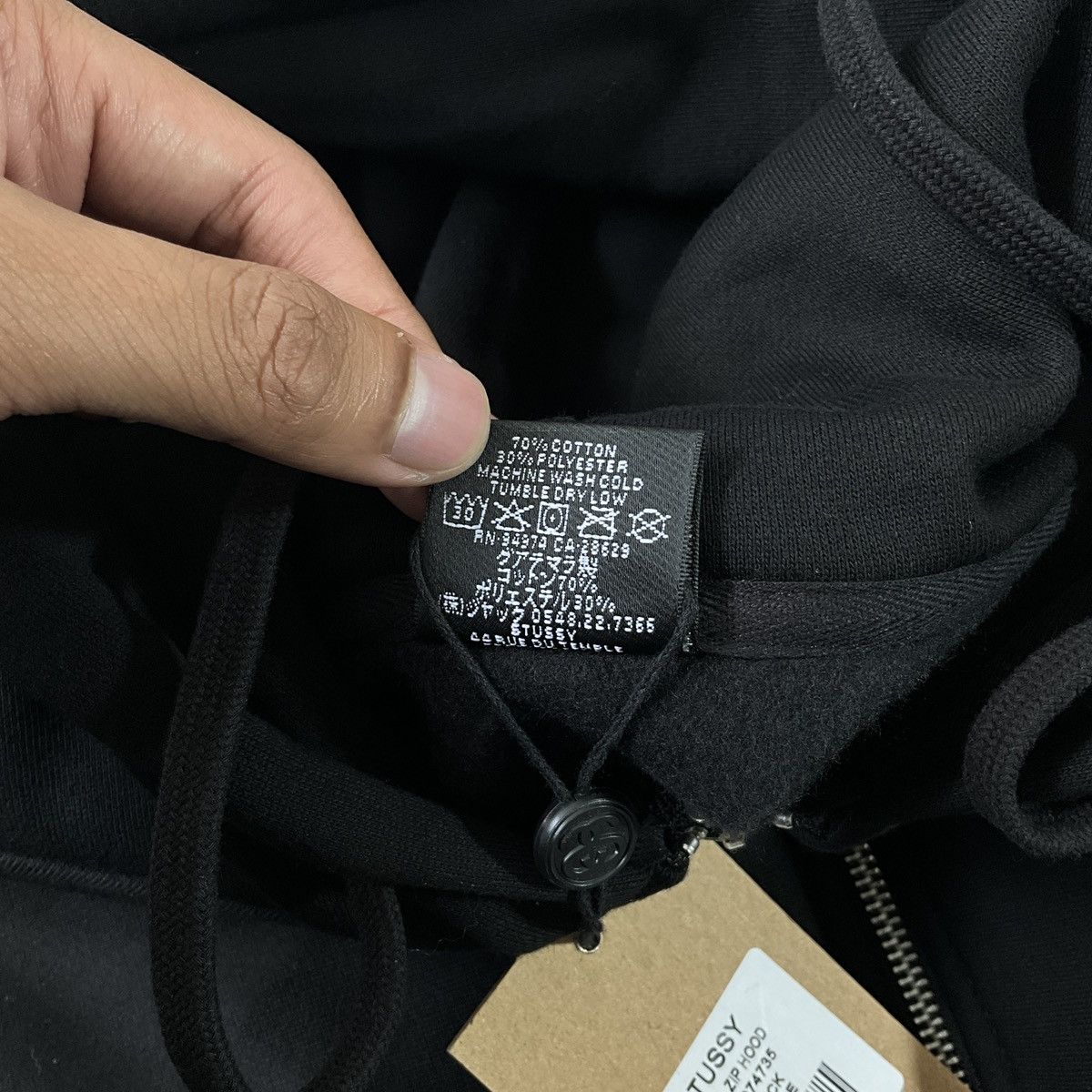 Stussy Stussy zip hoodie Size US L / EU 52-54 / 3 - 6 Thumbnail