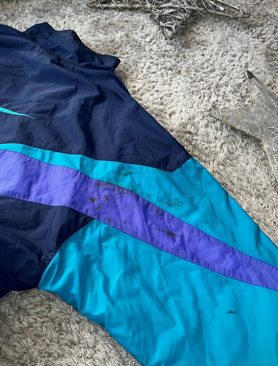 Vintage 90s Nike Big Logo Jacket Swoosh Rare