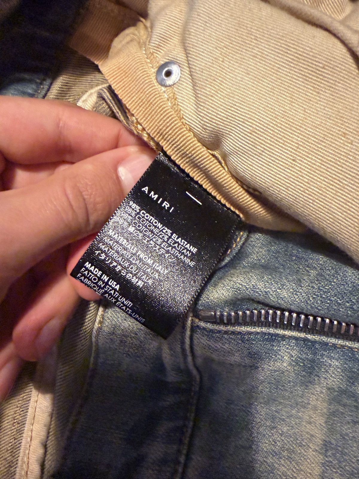 Amiri Amiri stack jeans denim Size US 33 - 4 Thumbnail