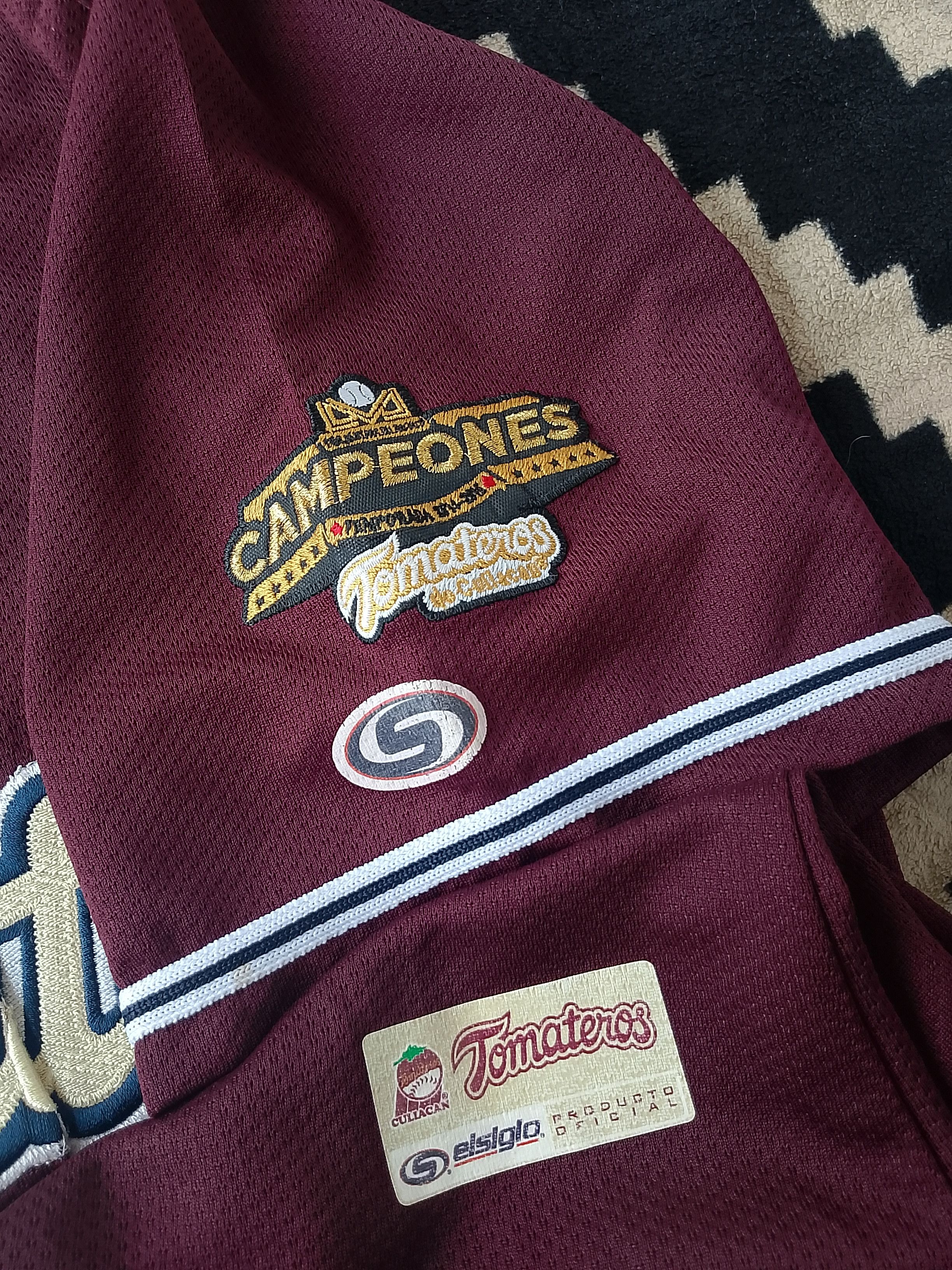Vintage LMP Tomateros de Culiacán Authentic Mexican Baseball Jersey Size L / US 10 / IT 46 - 8 Thumbnail