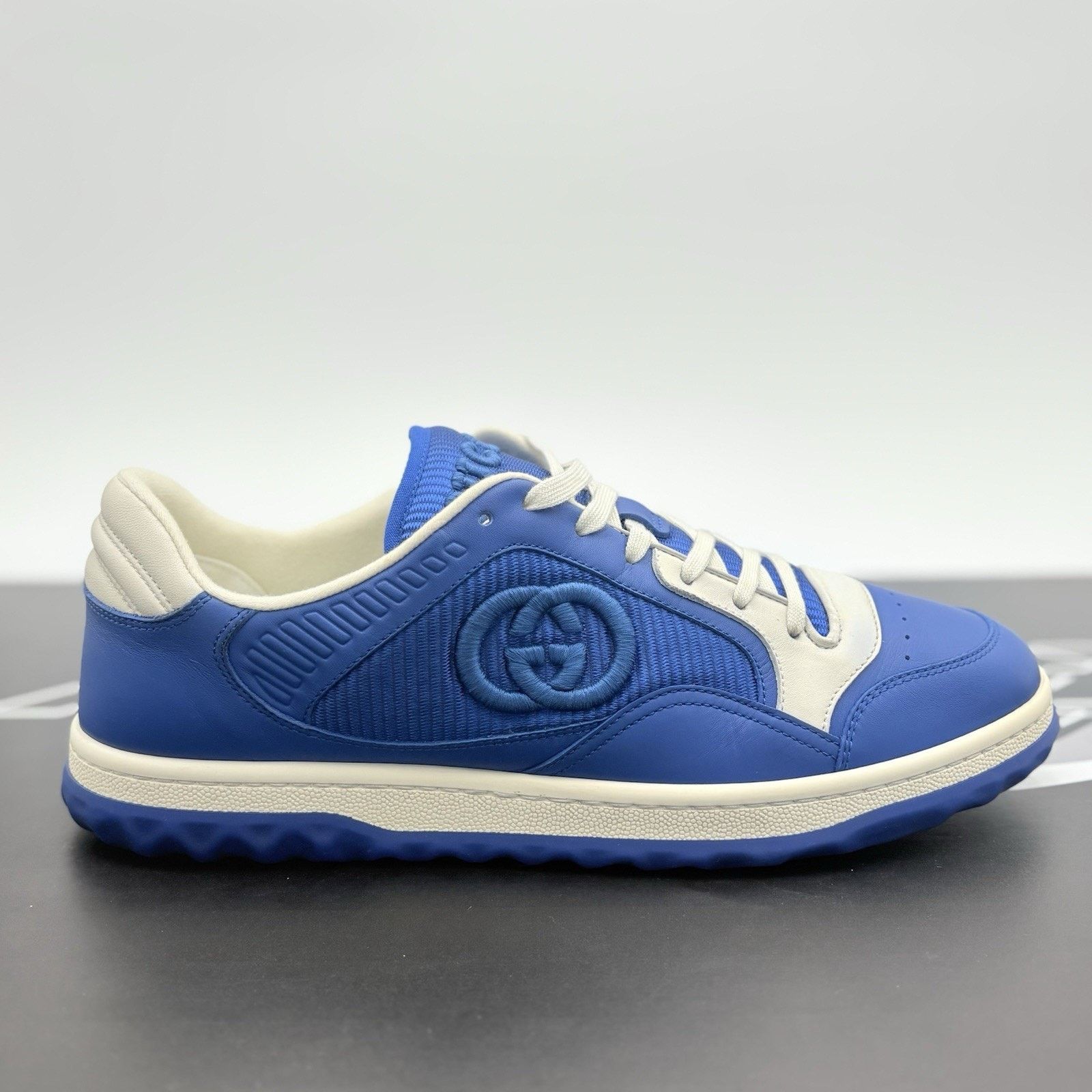 Gucci Gucci MAC80 Sneaker ' Blue White ' | EXCELLENT CONDITION! Size US 9.5 / EU 42-43 - 2 Thumbnail