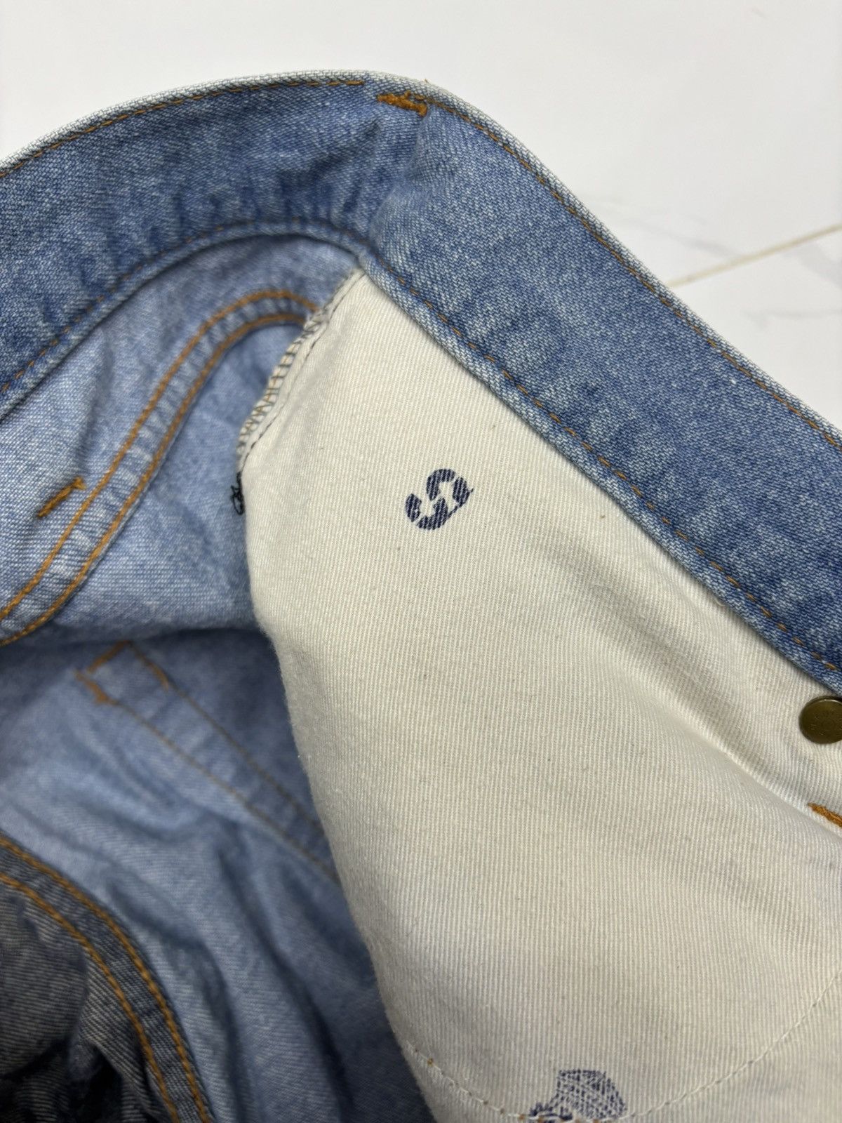PHENOMENON SWAGGER 🇯🇵 RECONSTRUCTED PATCHWORK BAGGY JEANS Size US 34 / EU 50 - 17 Thumbnail