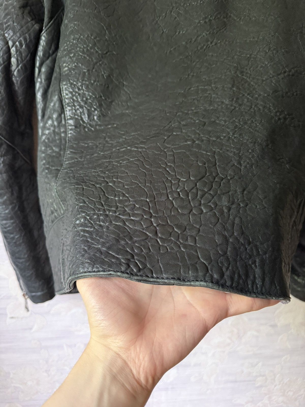 Balmain × H&M Balmain x H&M AW15 Double-Zipper Biker Leather Jacket Size US S / EU 44-46 / 1 - 10 Thumbnail