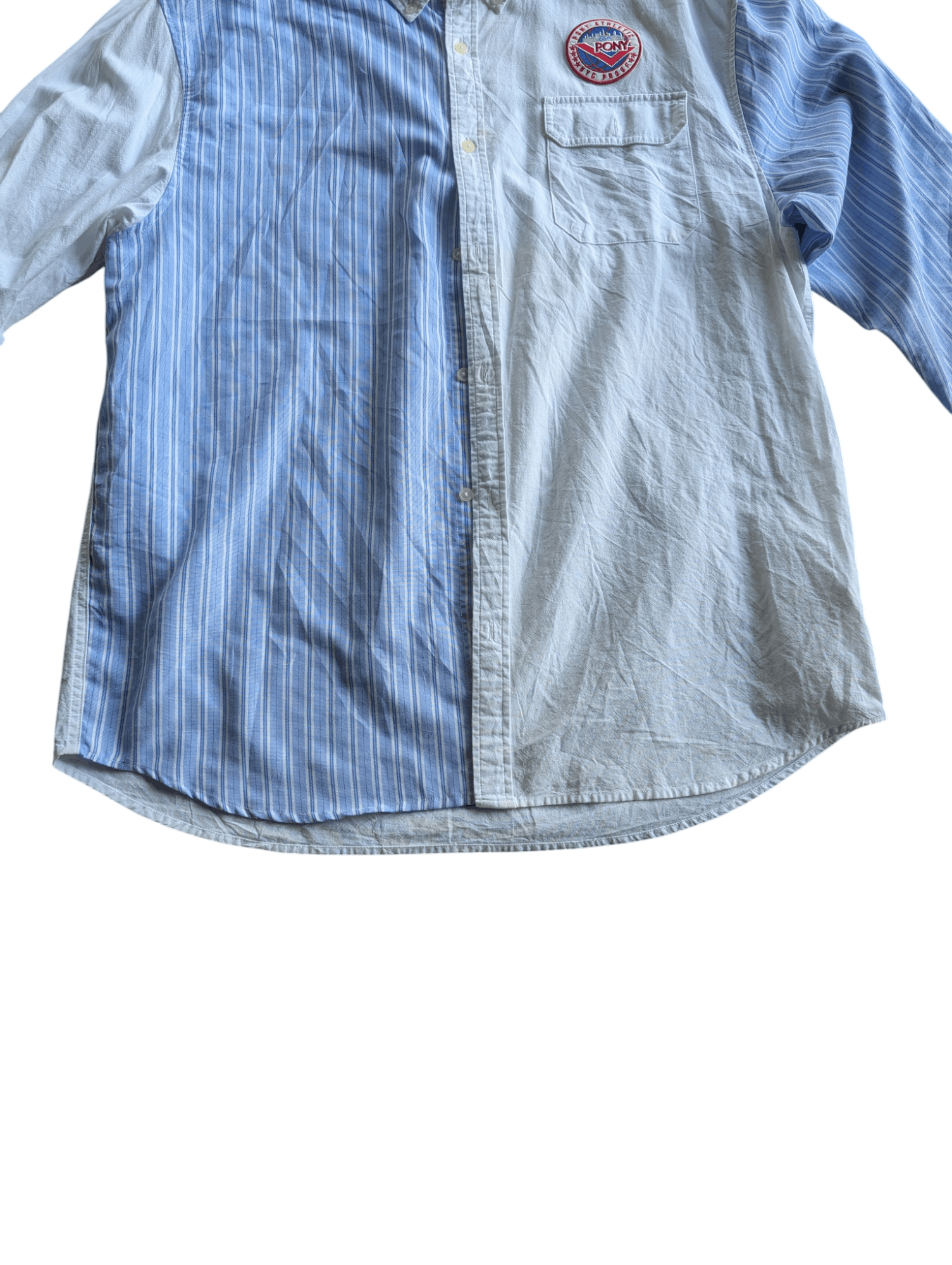 PONY × Vintage Vintage Pony New York City Panelled Button Shirt Size US XXL / EU 58 / 5 - 5 Thumbnail