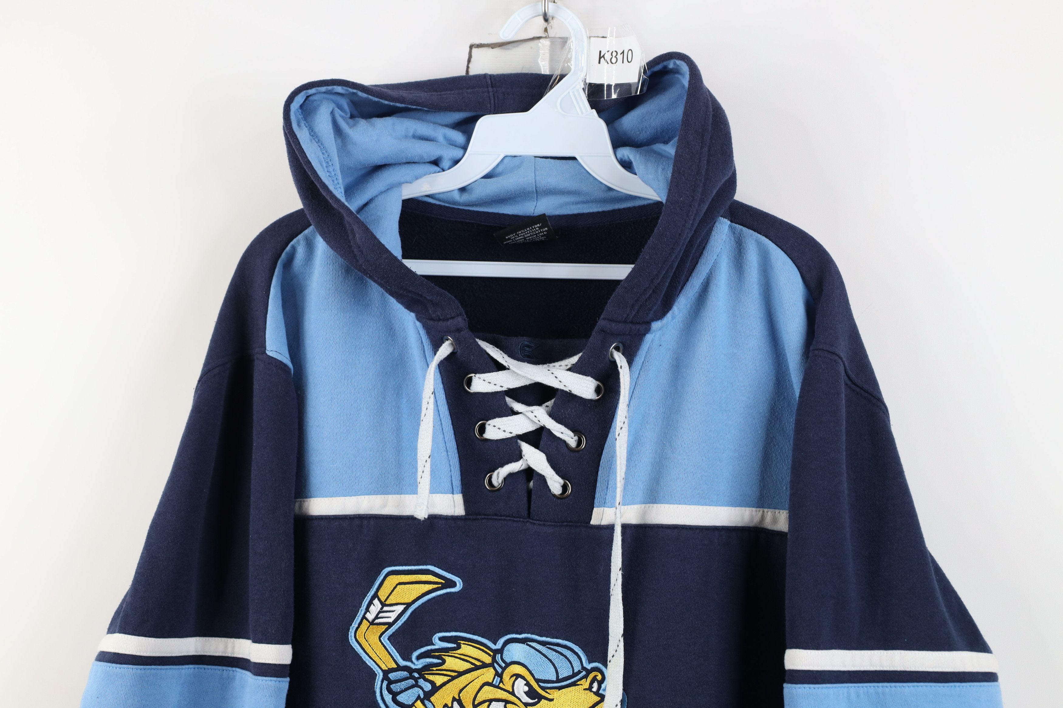 Vintage Vintage Y2K League Toledo Walleye Hockey Hoodie Sweatshirt Size US M / EU 48-50 / 2 - 2 Thumbnail