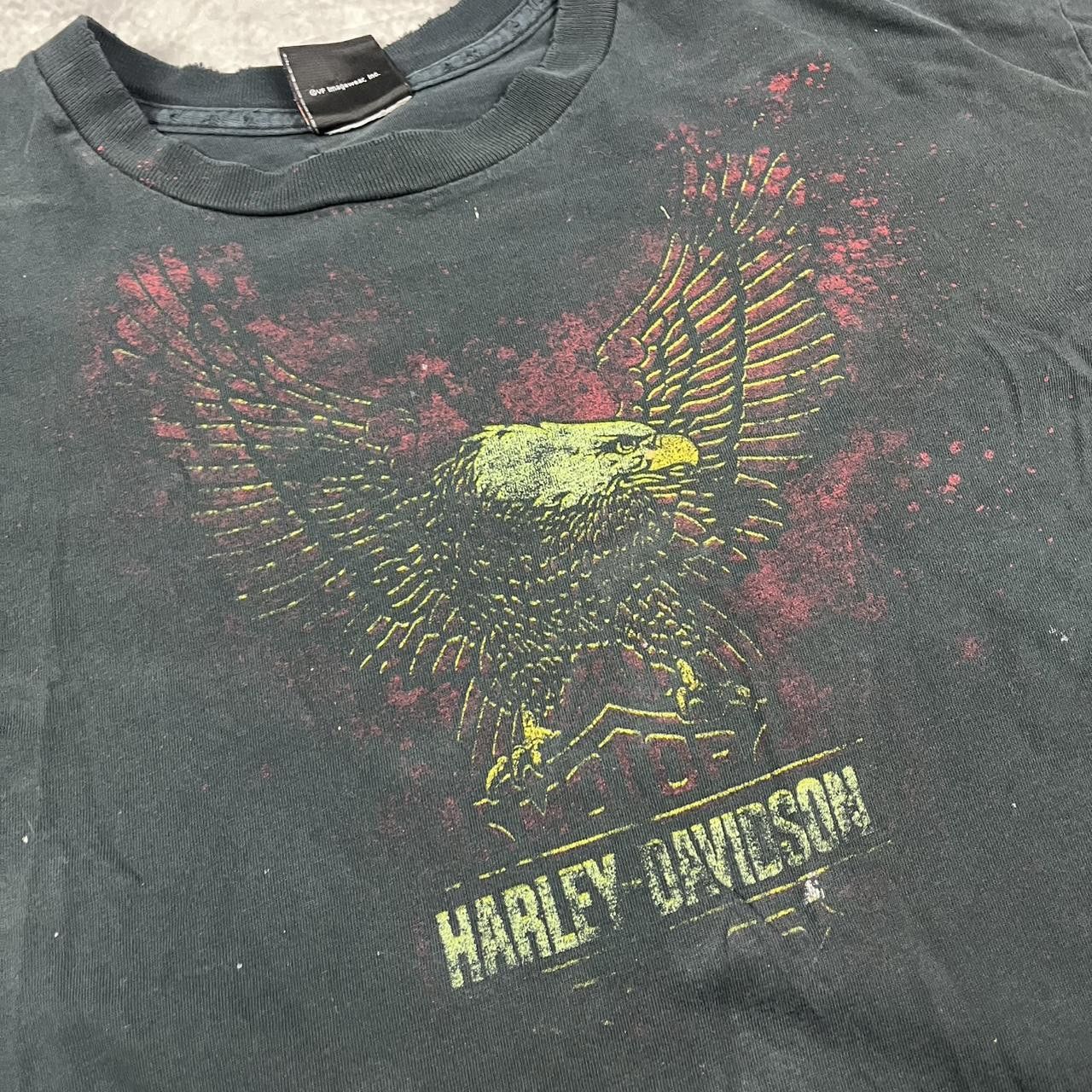Designer Vintage faded Harley Davidson shirt Size US L / EU 52-54 / 3 - 3 Thumbnail